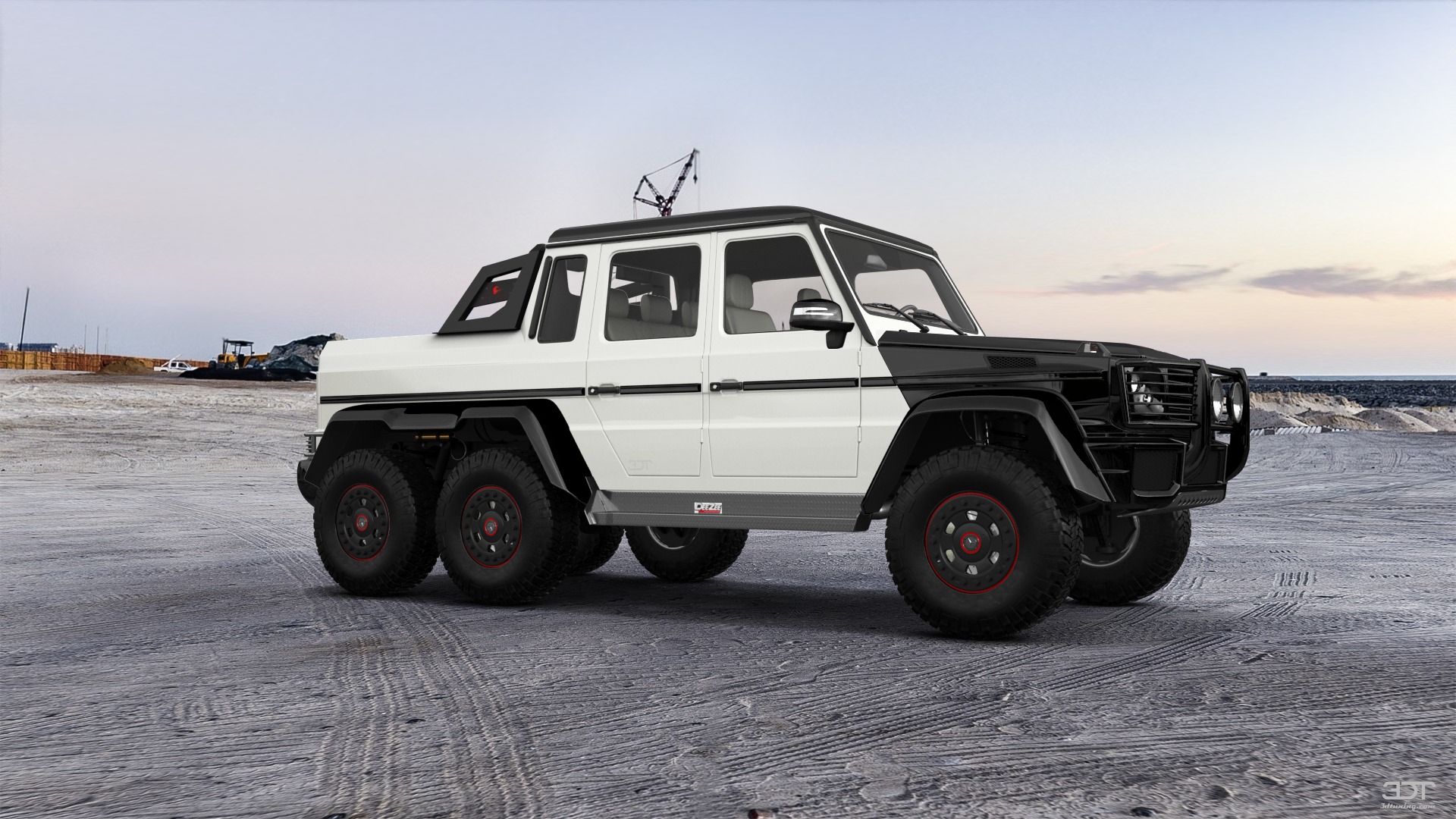 Mercedes G 63 AMG 6x6 4 Door pickup truck 2013