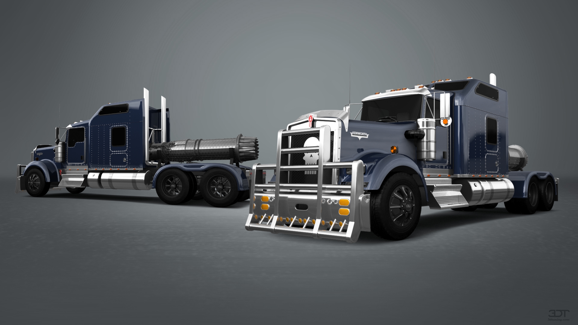 Kenworth W900 Sleeper Cab Truck 2015 tuning