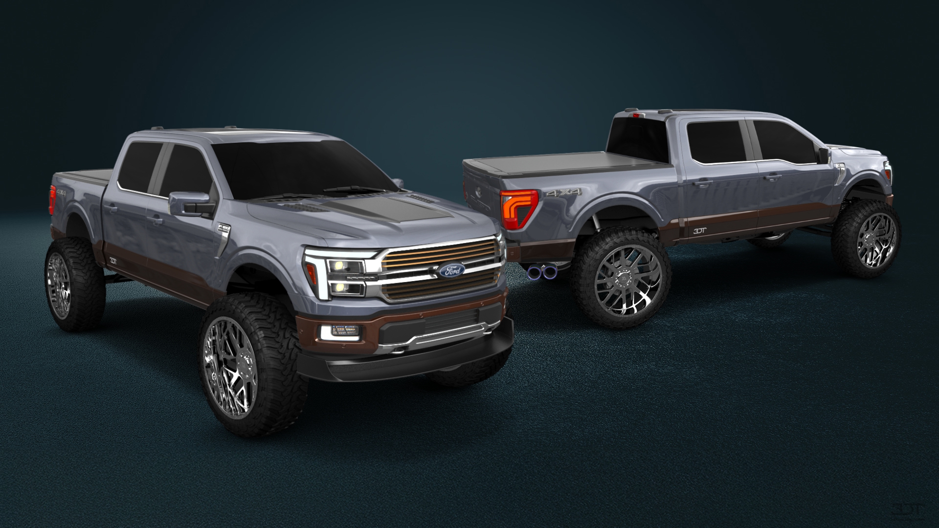 Ford F-150 SuperCrew 4 Door pickup truck 2024 tuning