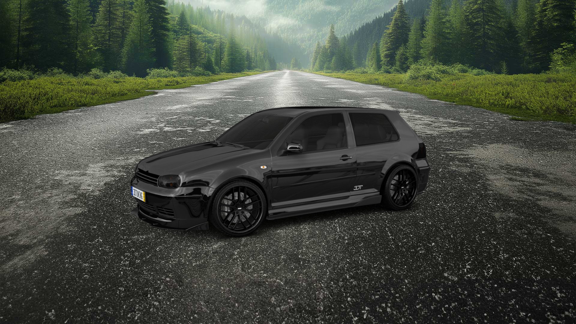 Volkswagen Golf 4 (mk4) 3 Door Hatchback 1997 tuning