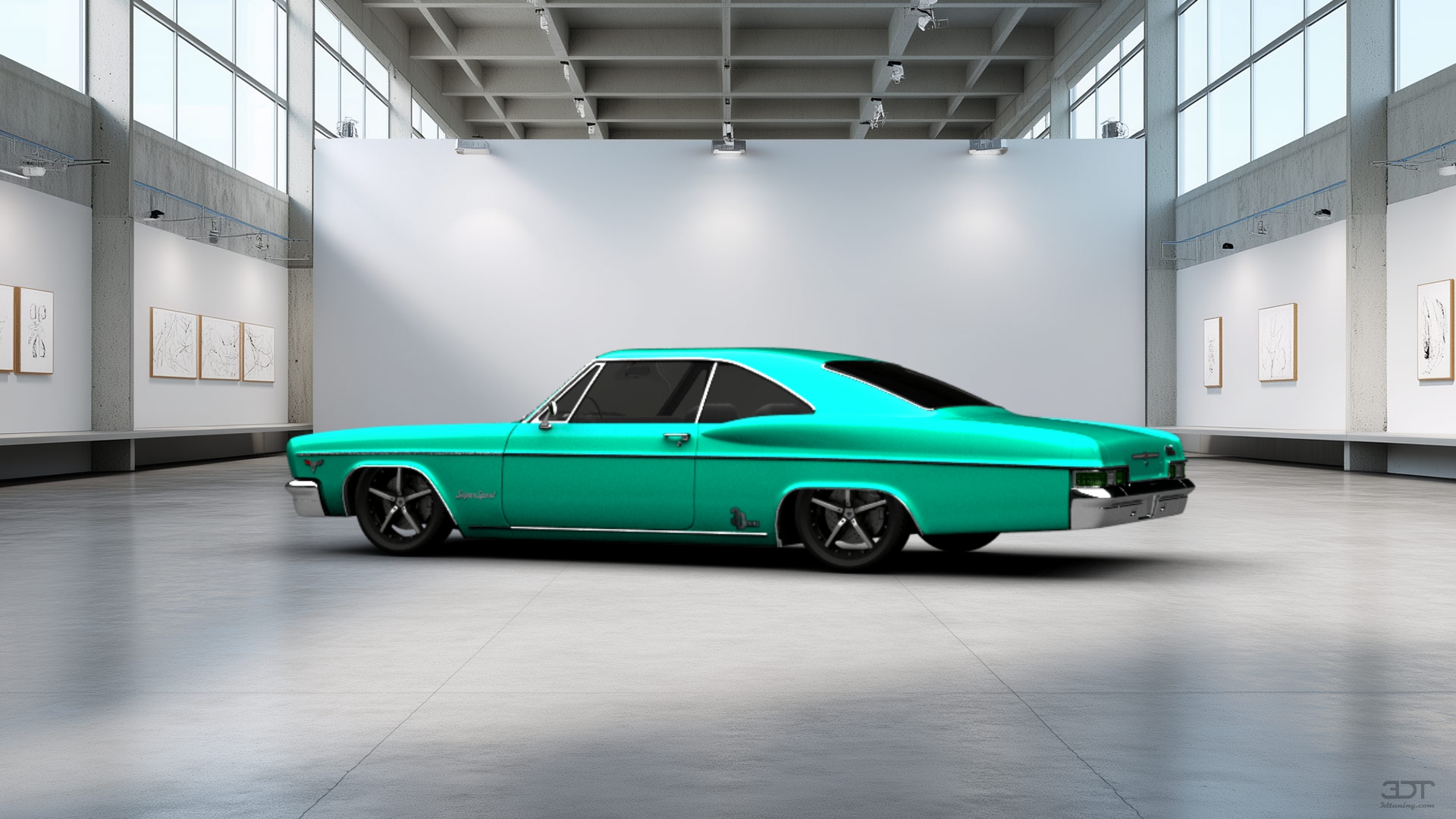 Chevrolet Impala Sport Coupe Coupe 1966 tuning