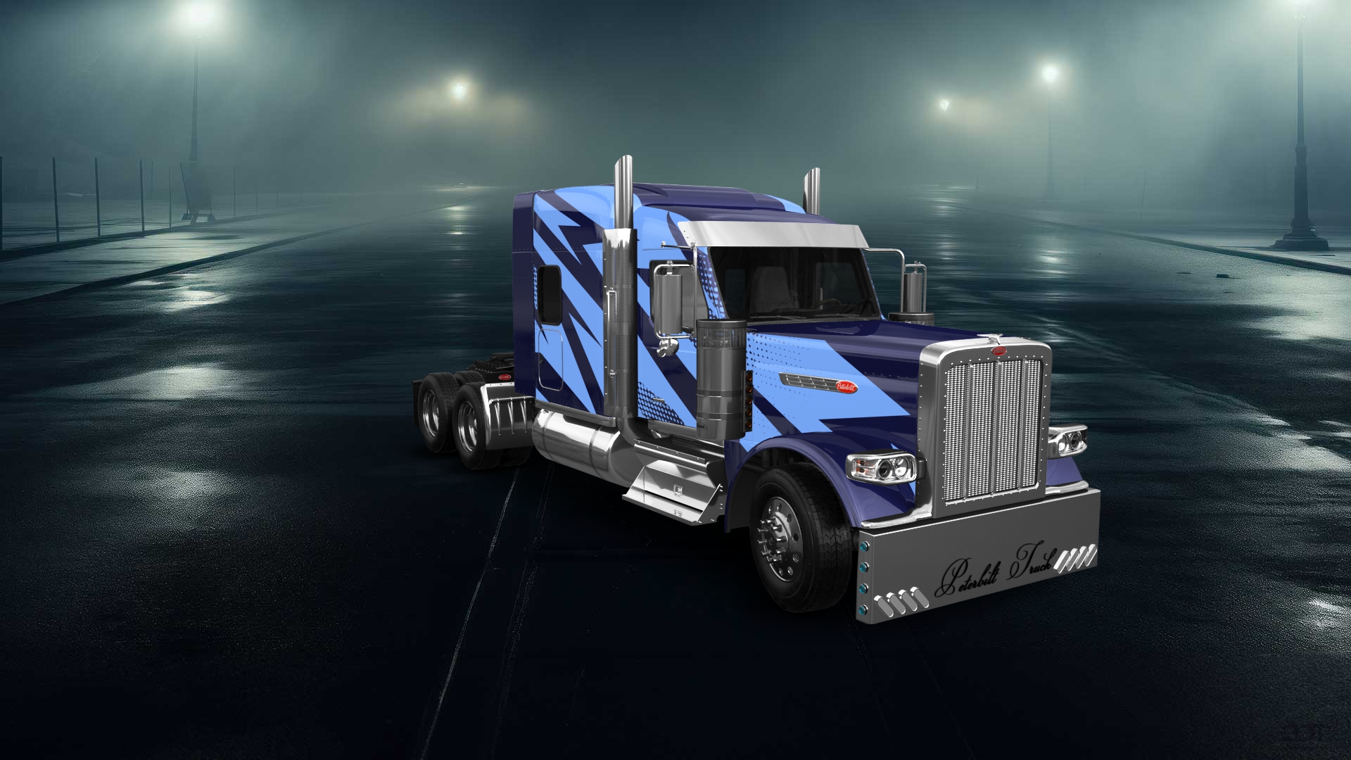 Peterbilt 589 Sleeper Cab Truck 2024 tuning