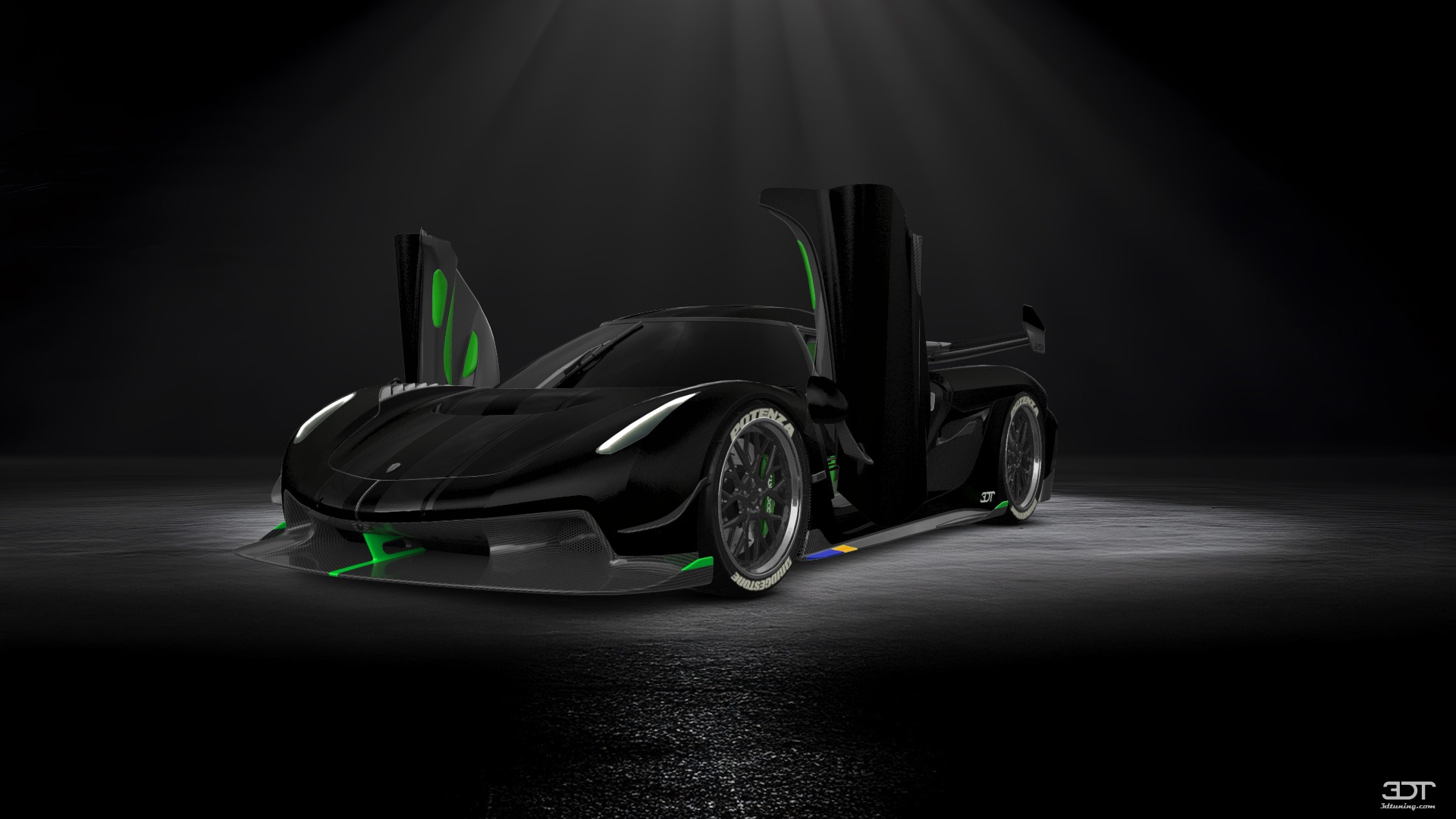 Koenigsegg Jesko 2 door targa top 2020