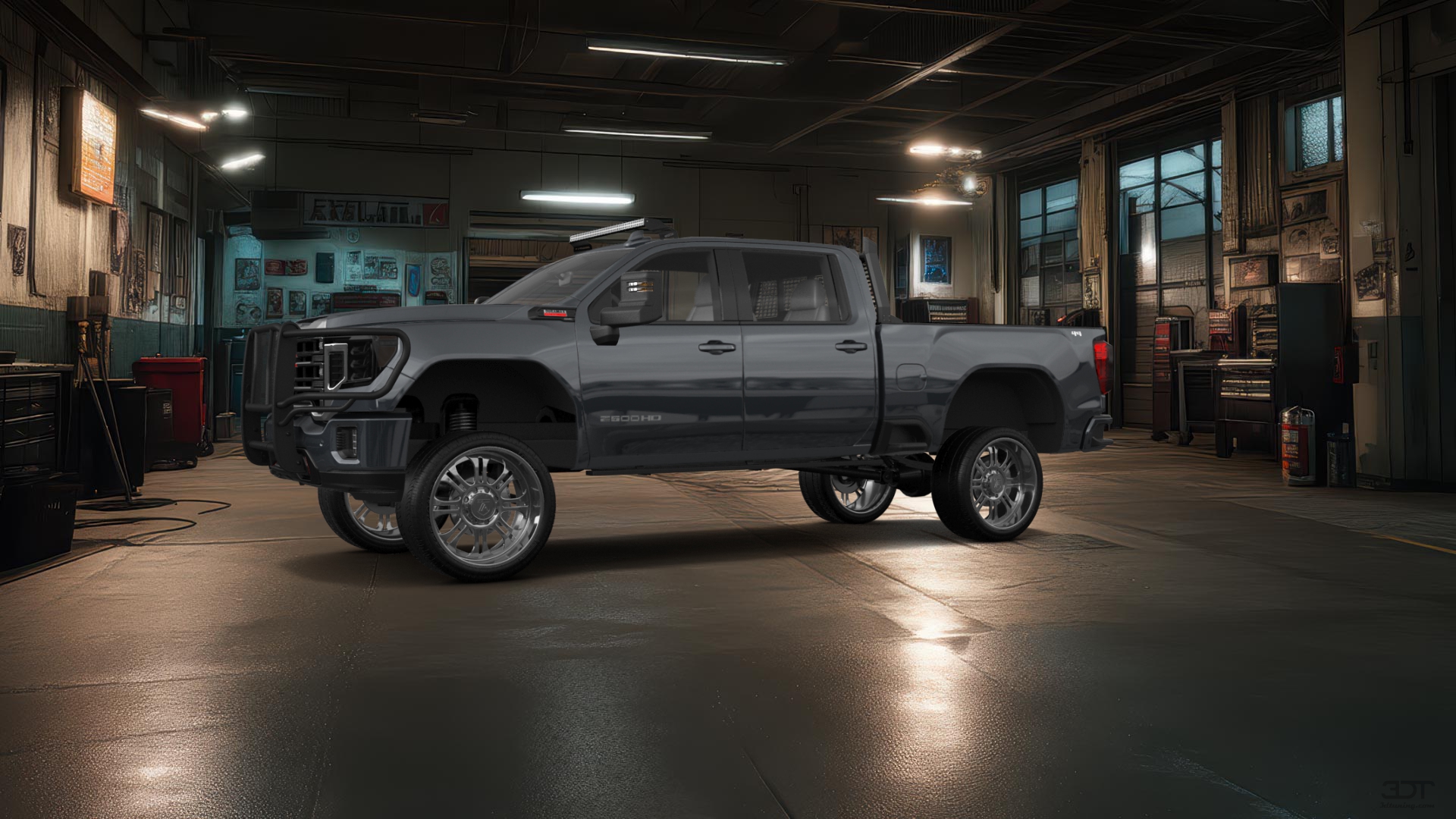 GMC Sierra 2500 HD 4 Door pickup truck 2020 tuning