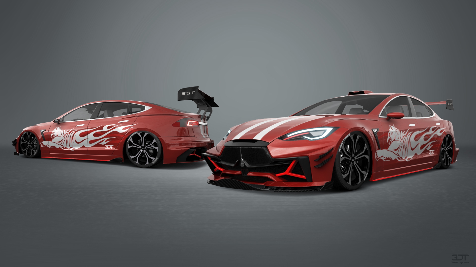 Tesla Model S 5 Door Liftback 2013 tuning