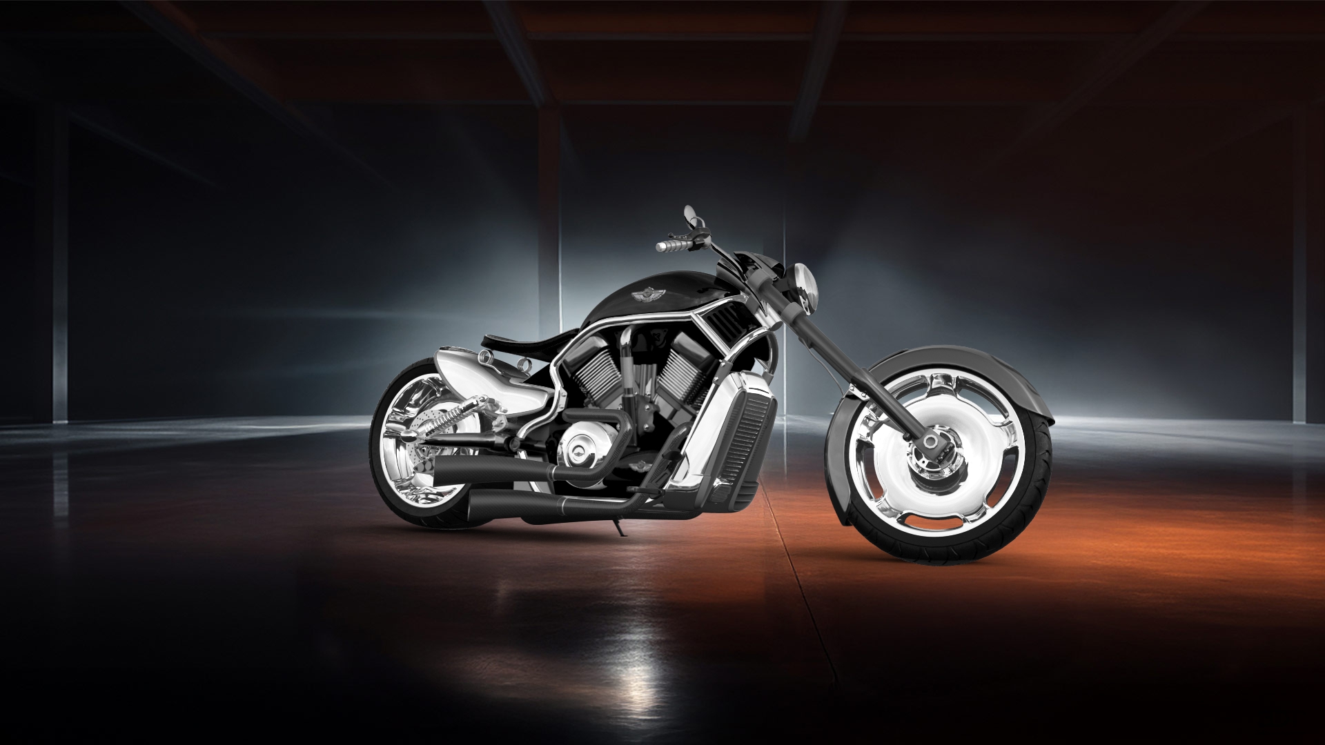 Harley-Davidson Custom Chopper Cruiser 2011 tuning