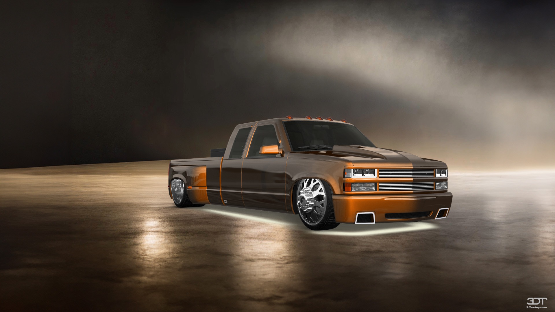 Chevrolet K3500 Extended Cab Pickup Truck 1988 tuning