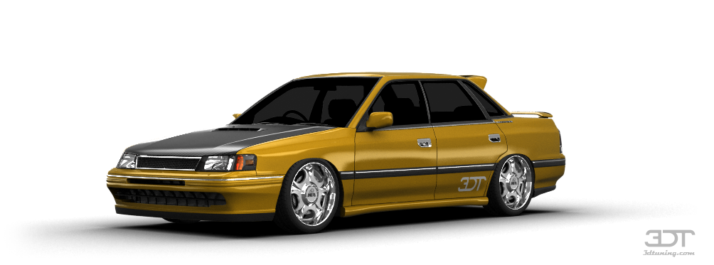 Tuning Subaru Legacy sedan 1990