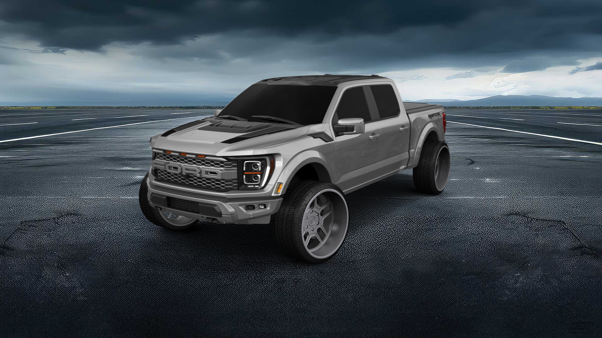 Ford F-150 Raptor 4 Door pickup truck 2021