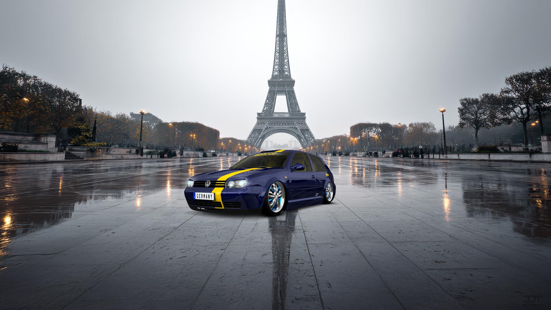 Volkswagen Golf 4 (mk4) 3 Door Hatchback 1997 tuning