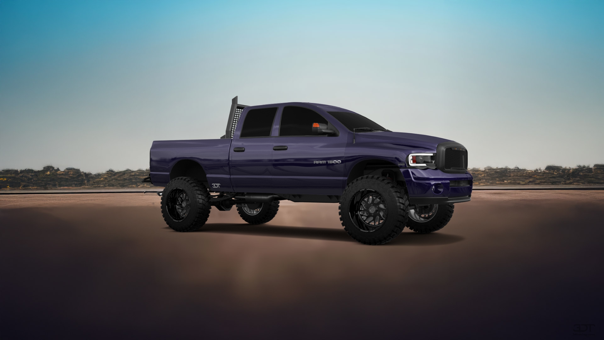 Dodge Ram 1500 6.4 ft box 4 Door pickup truck 2002 tuning