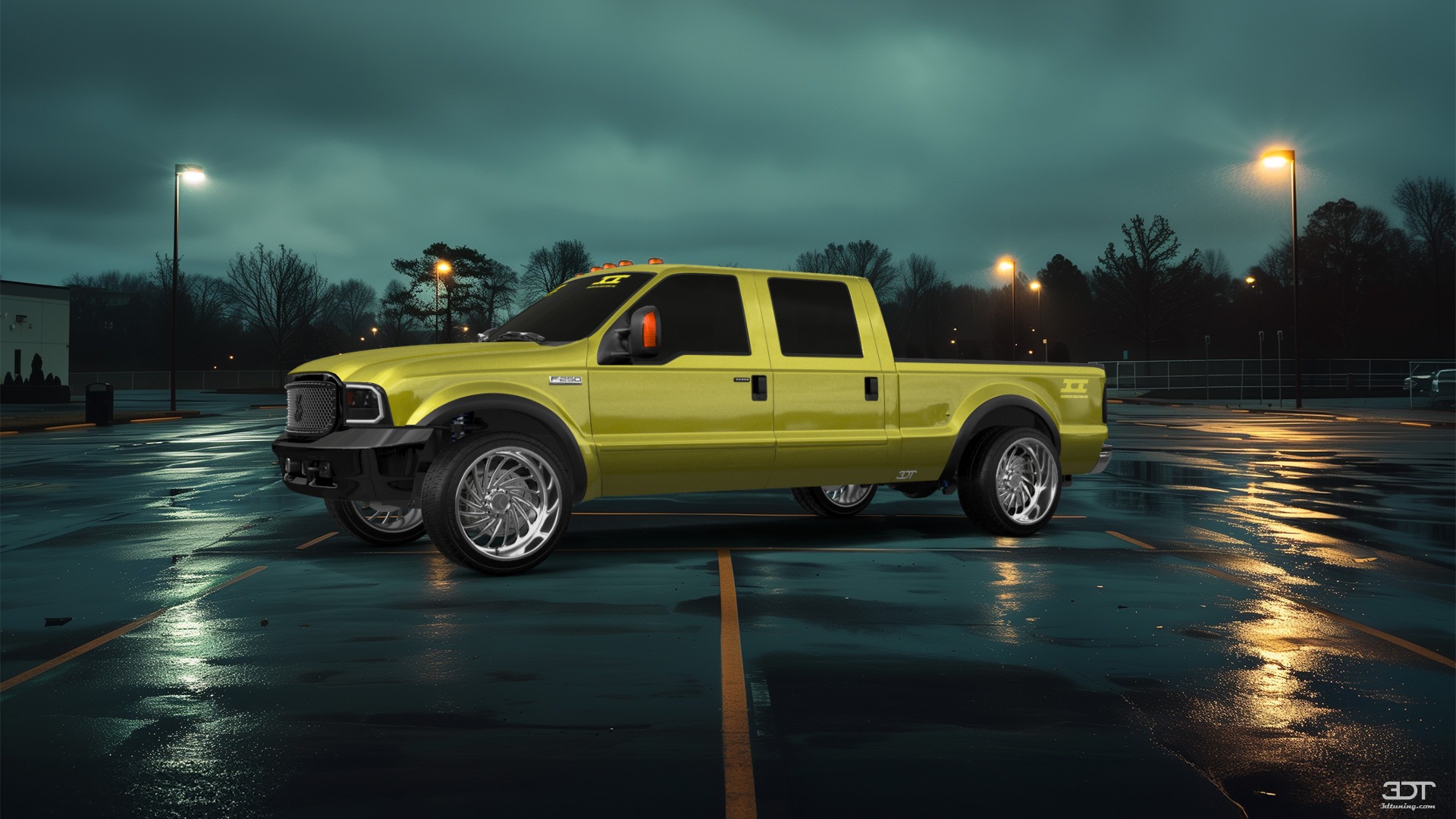 Tuning Ford F-250 Crew Cab 4 Door pickup truck 1999
