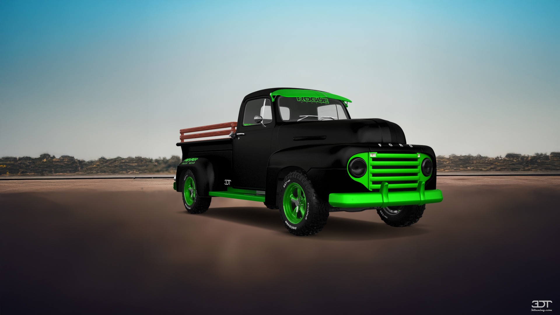 Ford F1 2 Door pickup truck 1949 tuning