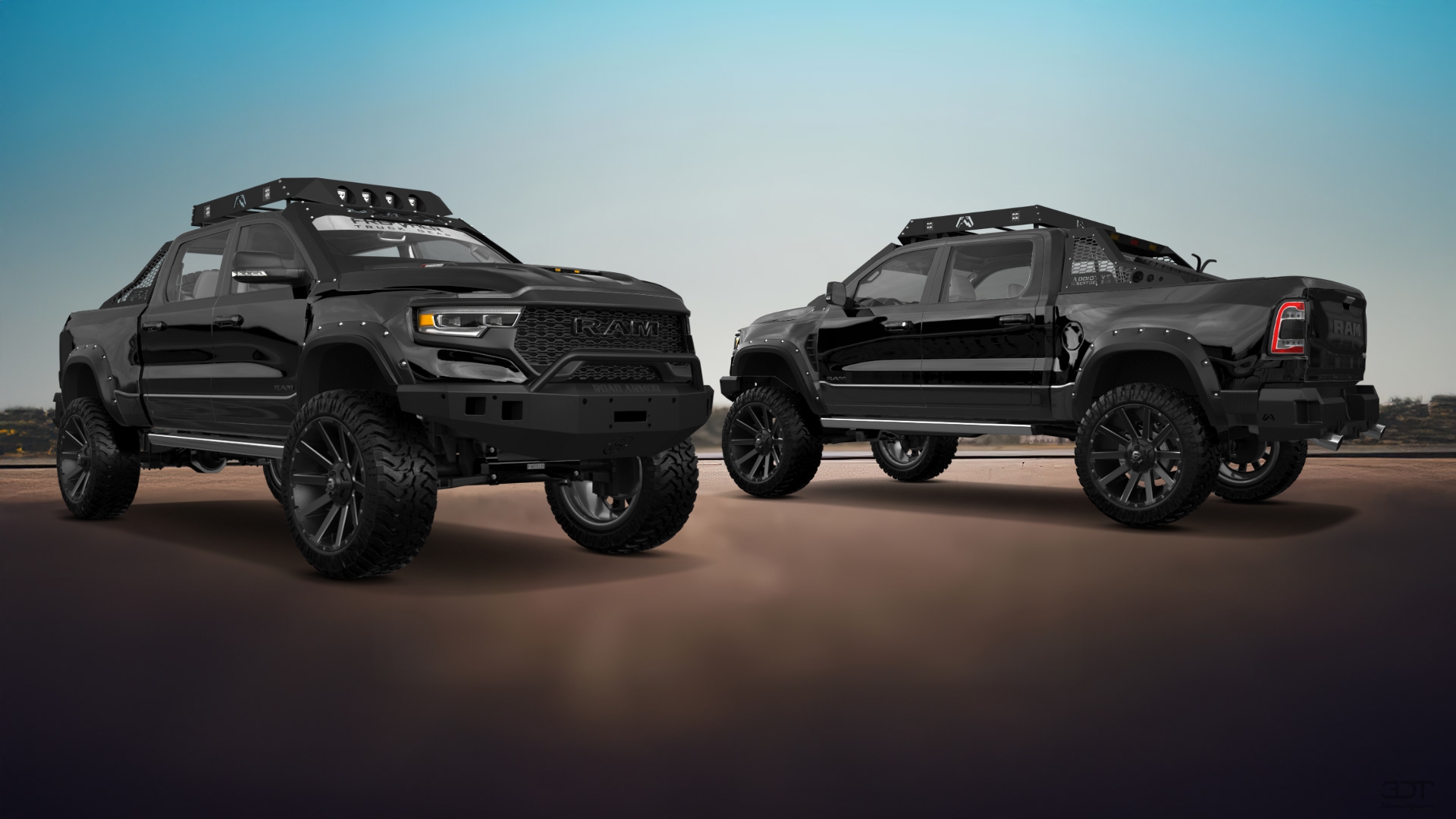 Dodge Ram 1500 TRX 4 Door pickup truck 2021