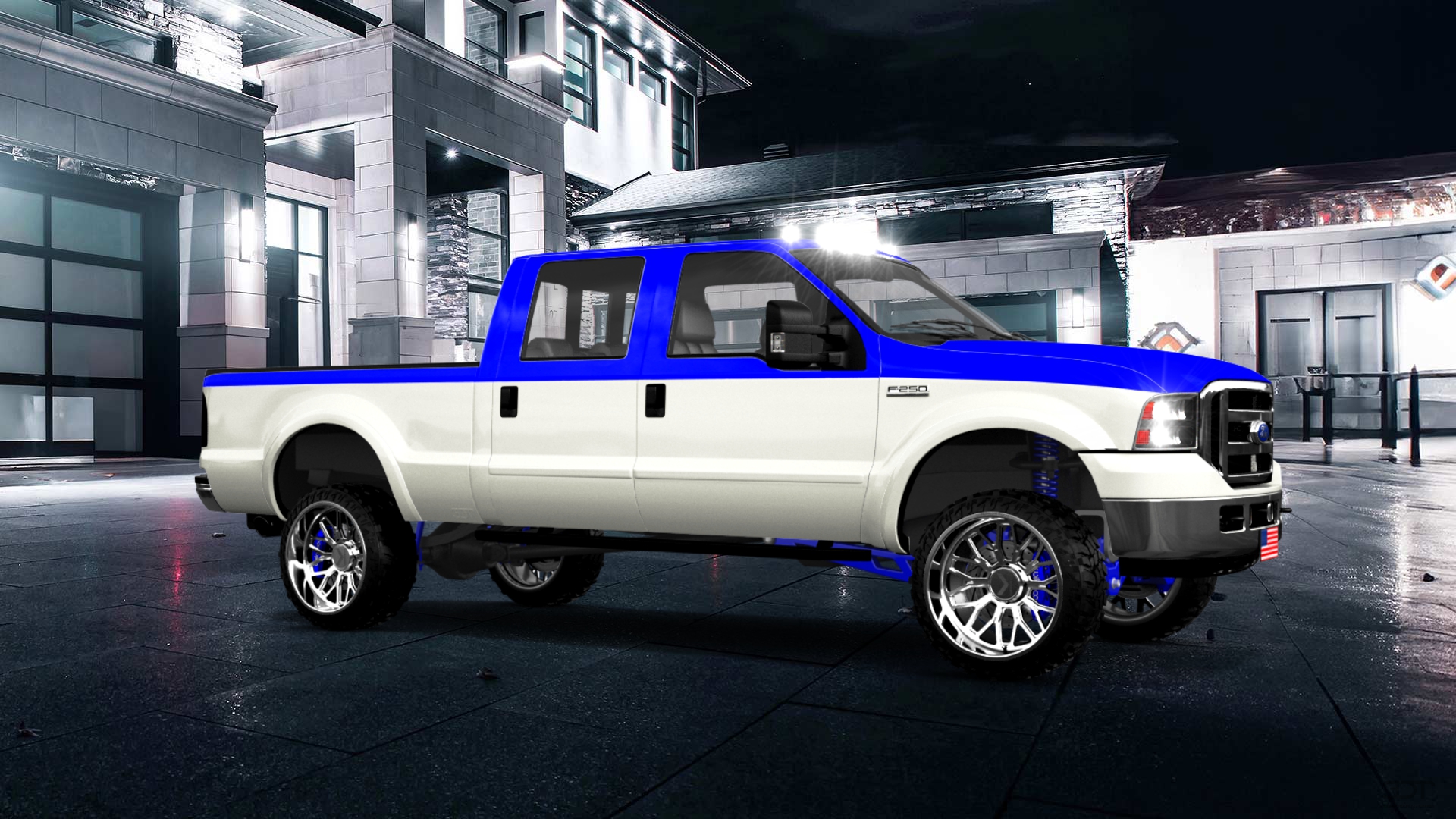 Ford F-250 Crew Cab 4 Door pickup truck 1999