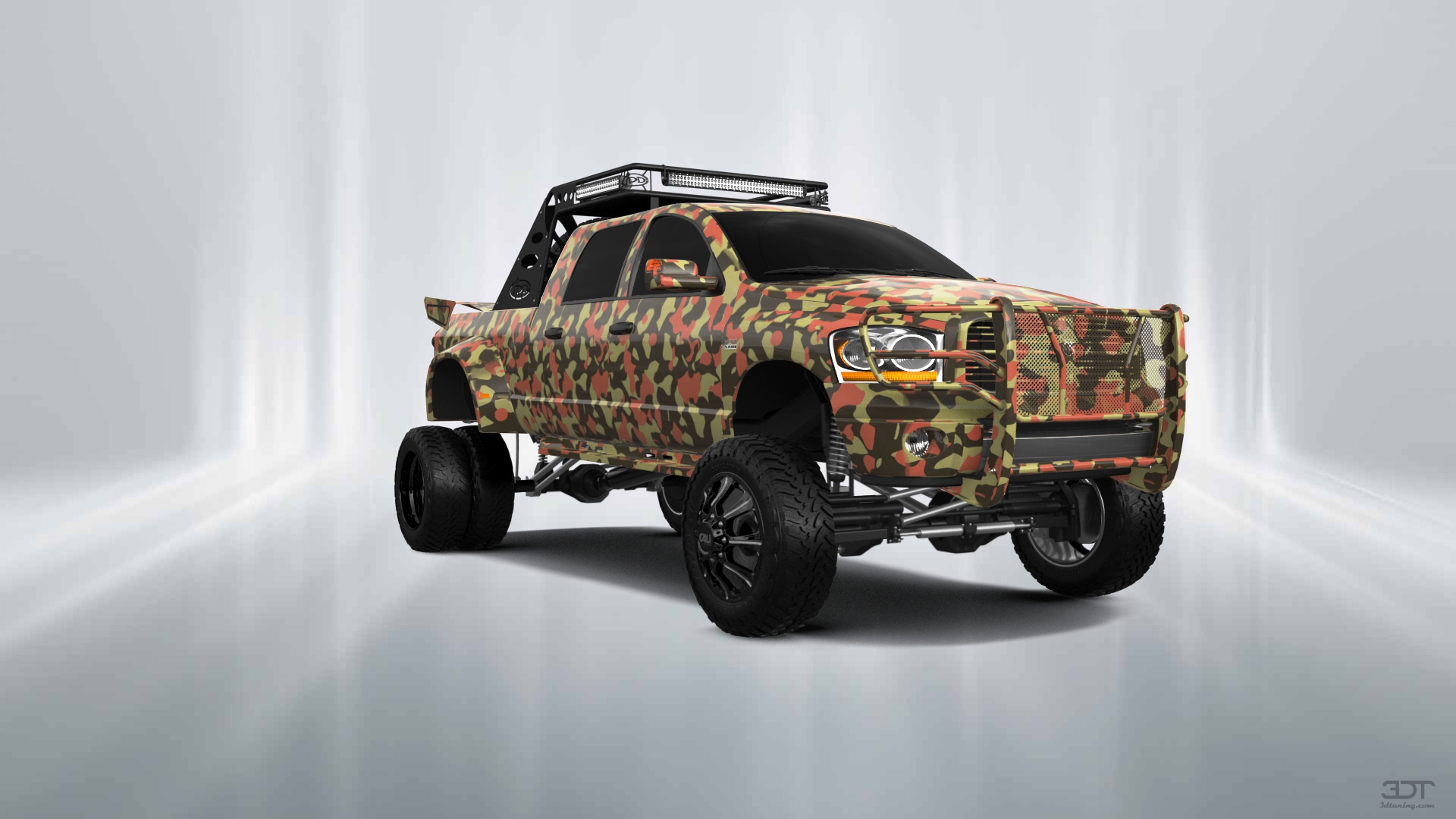 Dodge Ram 3500 Dually 4 Door pickup truck 2007