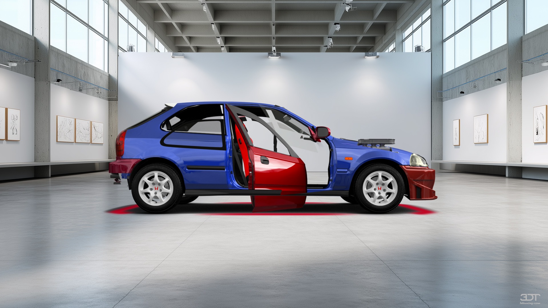 Honda Civic 3 Door Hatchback 1997 tuning
