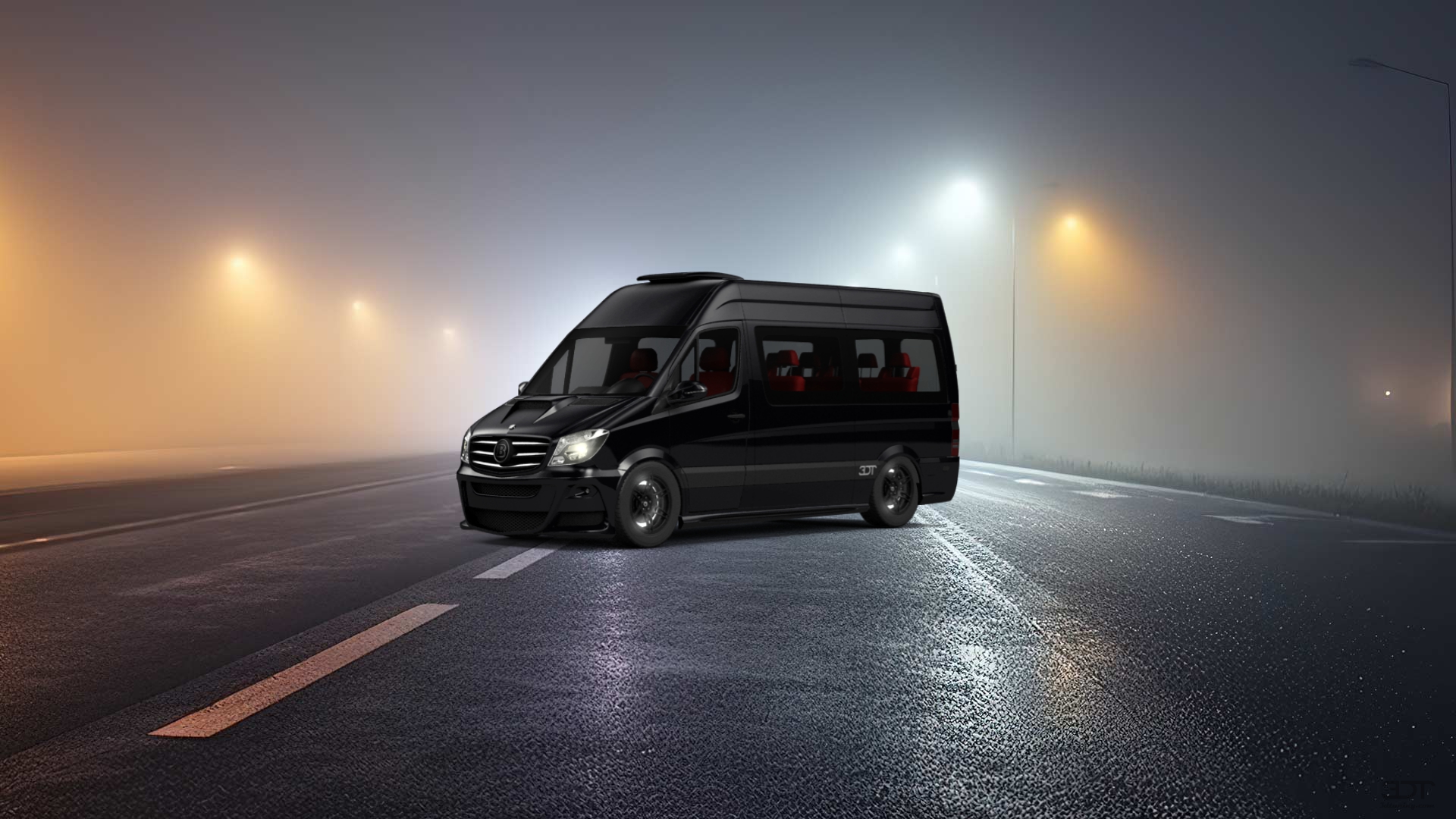 Mercedes Sprinter Passenger Van 2013 tuning