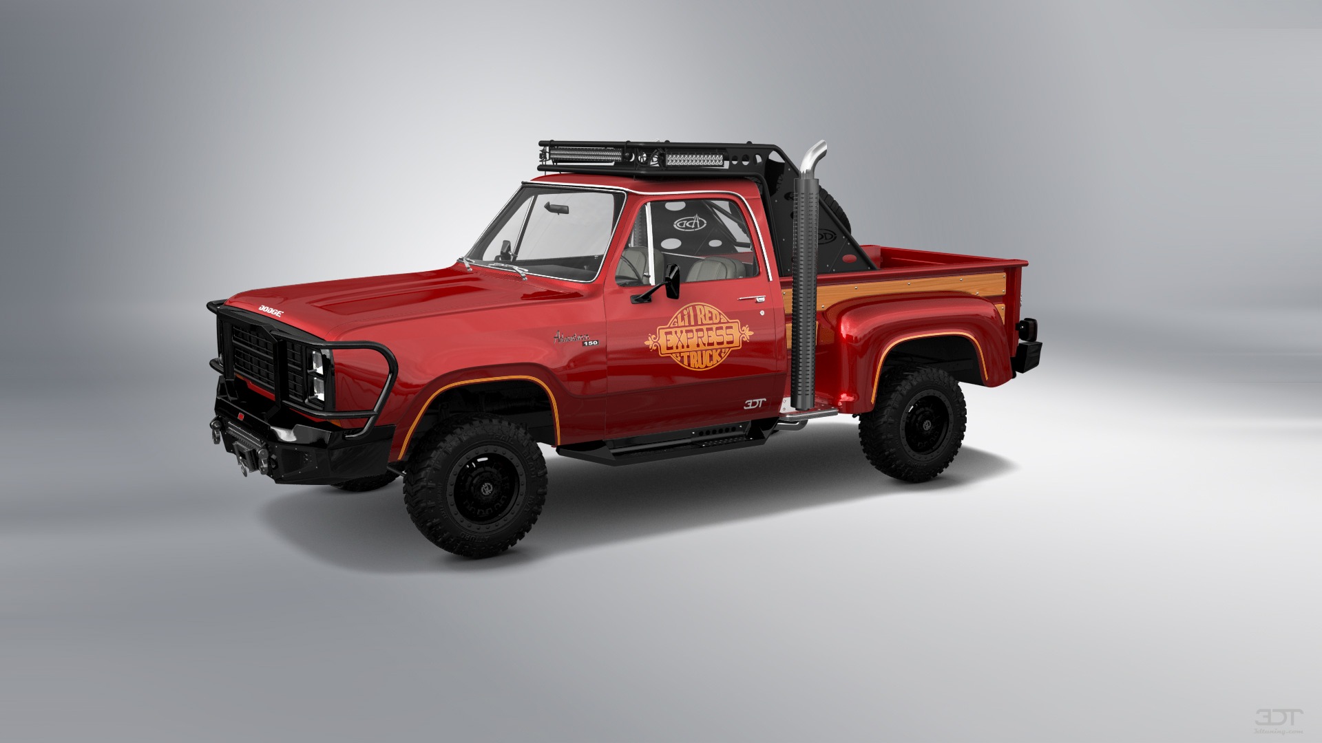 Dodge Lil Red Express 2 Door pickup truck 1979