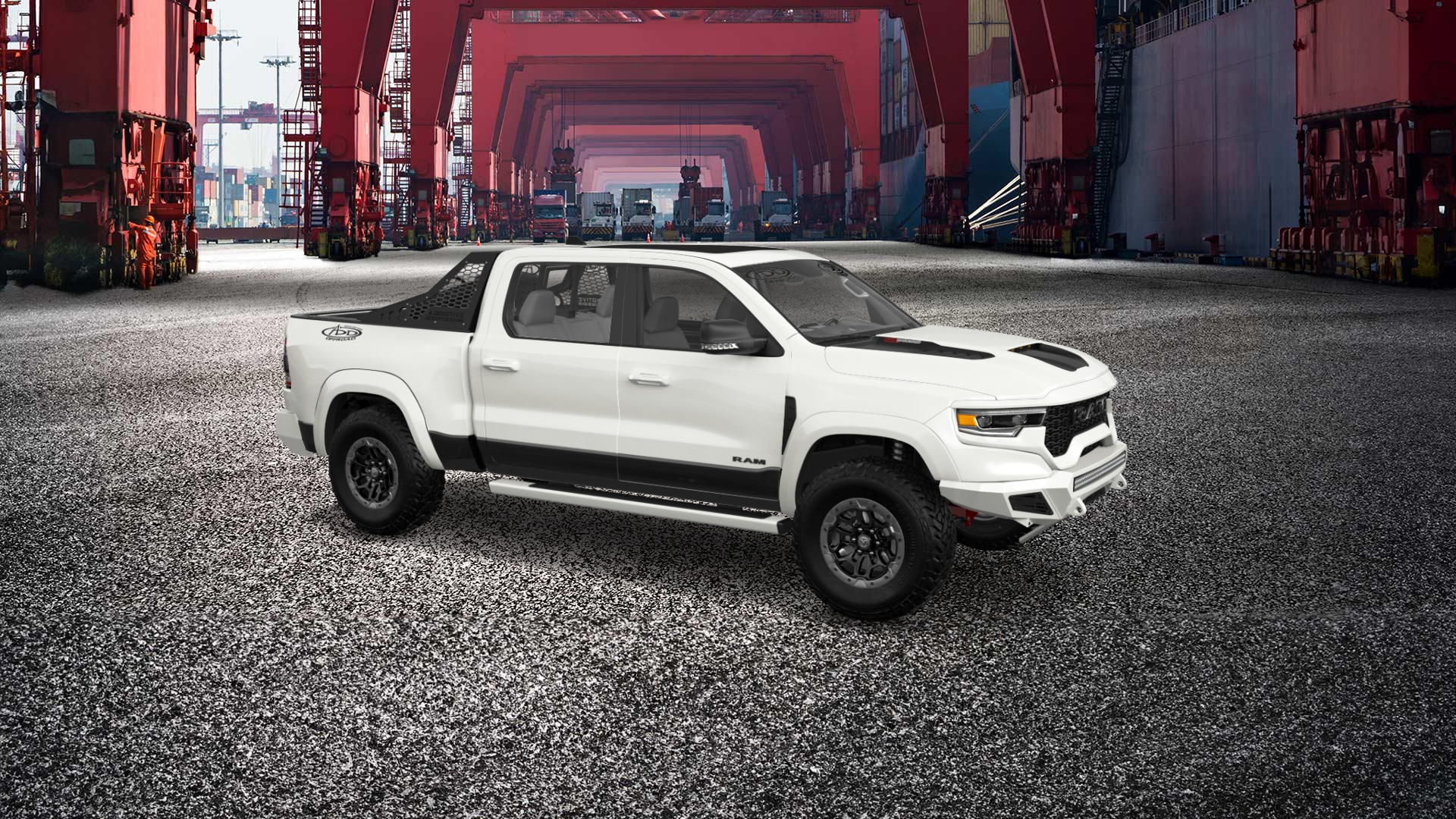 Dodge Ram 1500 TRX 4 Door pickup truck 2021
