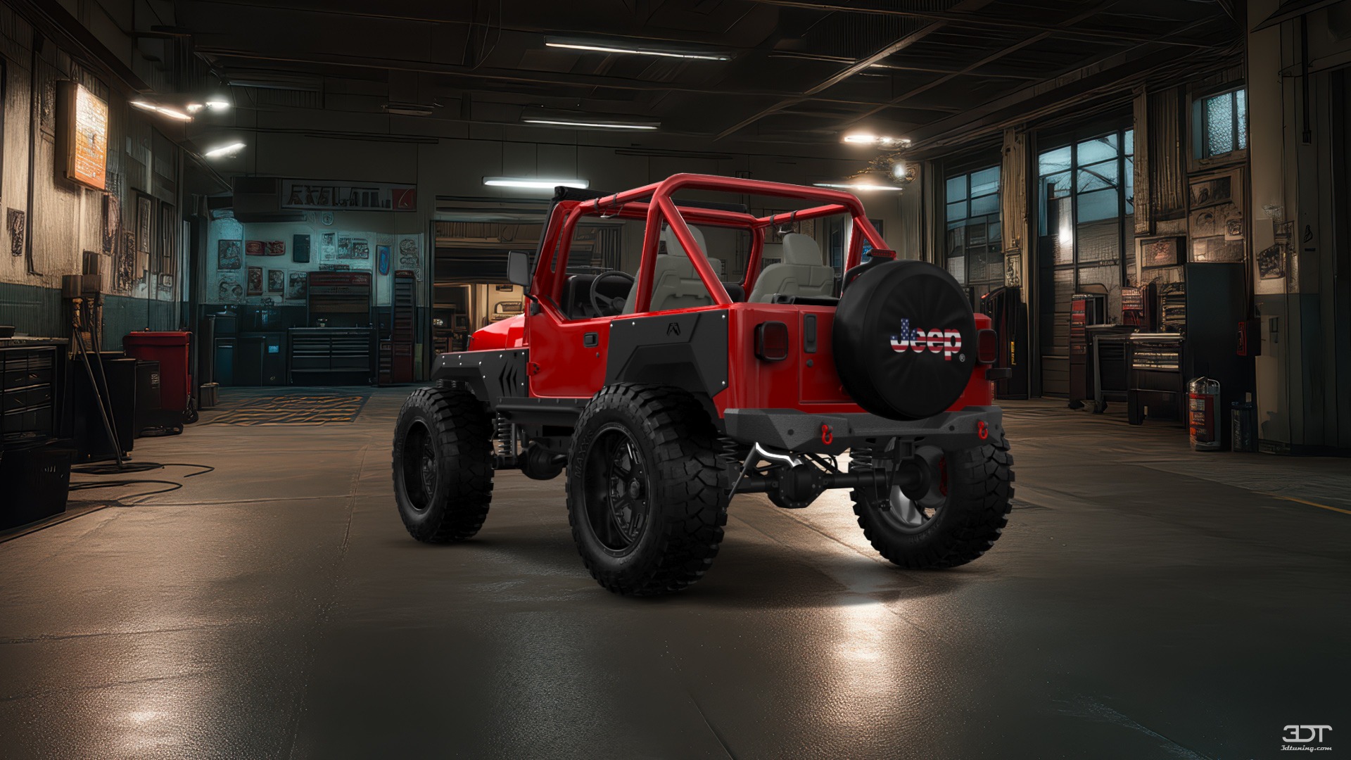 Tuning Jeep Wrangler YJ 2 Door SUV 1990