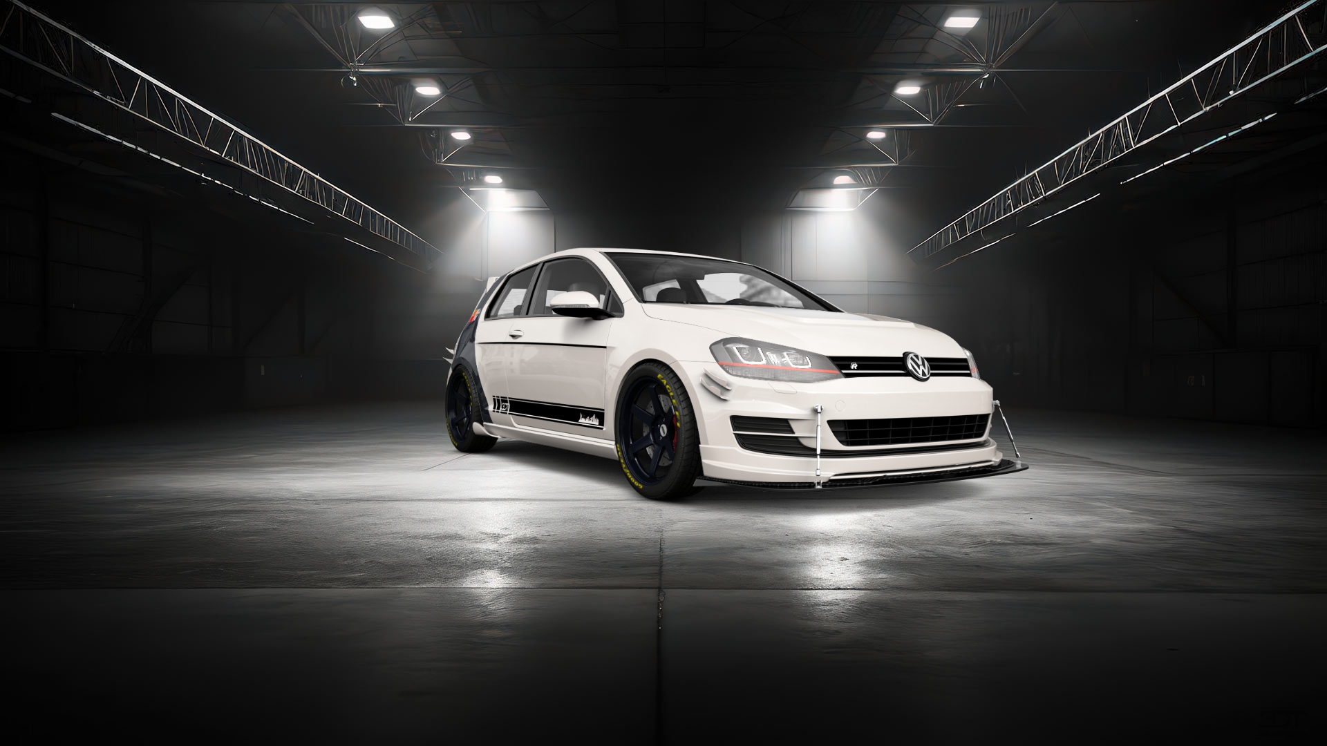 Volkswagen Golf 7 3 Door Hatchback 2013 tuning