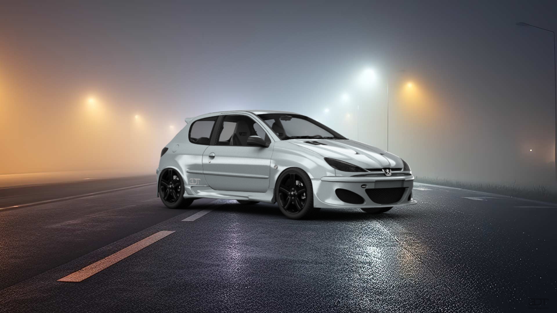 Peugeot 206 3 Door Hatchback 1998 tuning