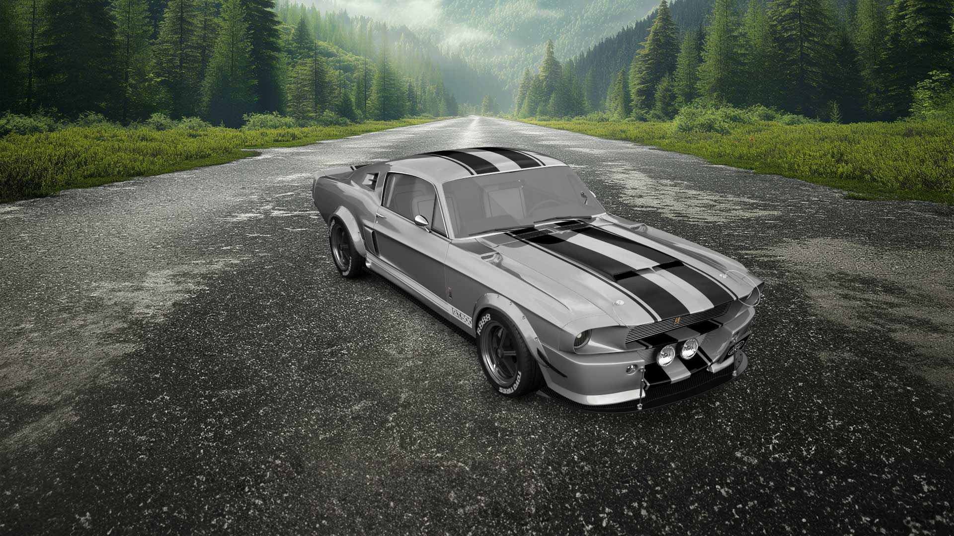 Mustang GT500 2 Door Coupe 1968