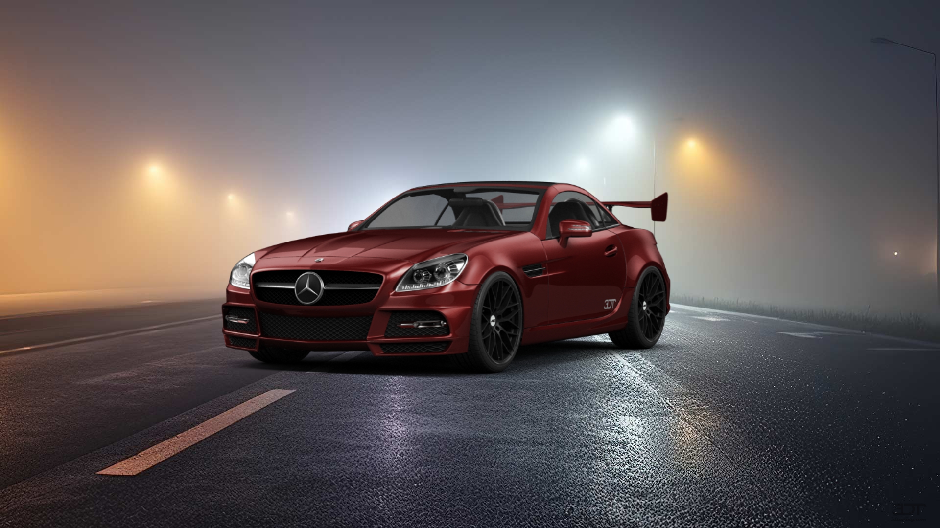 Mercedes SLK class Coupe 2012 tuning