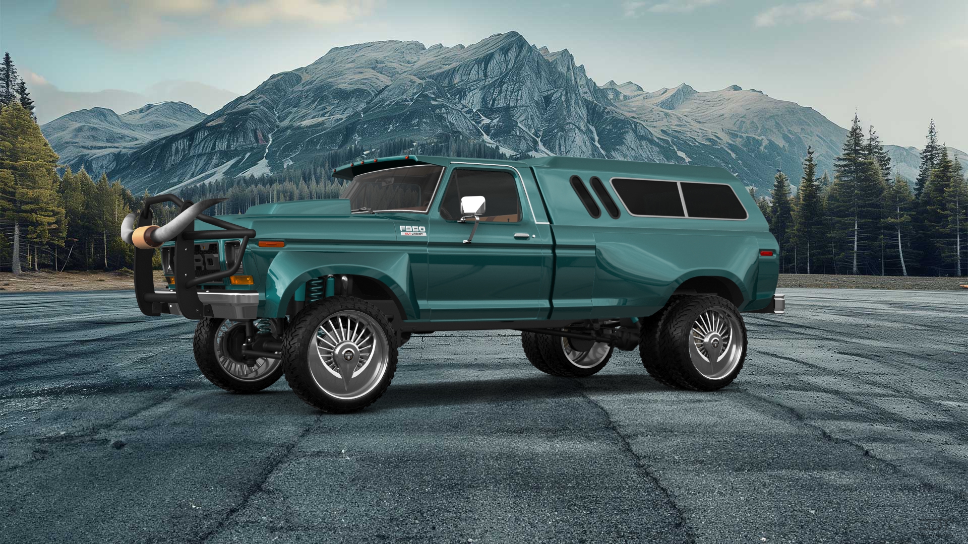 Ford F-350 Dually Regular Cab 2 Door pickup truck 1978