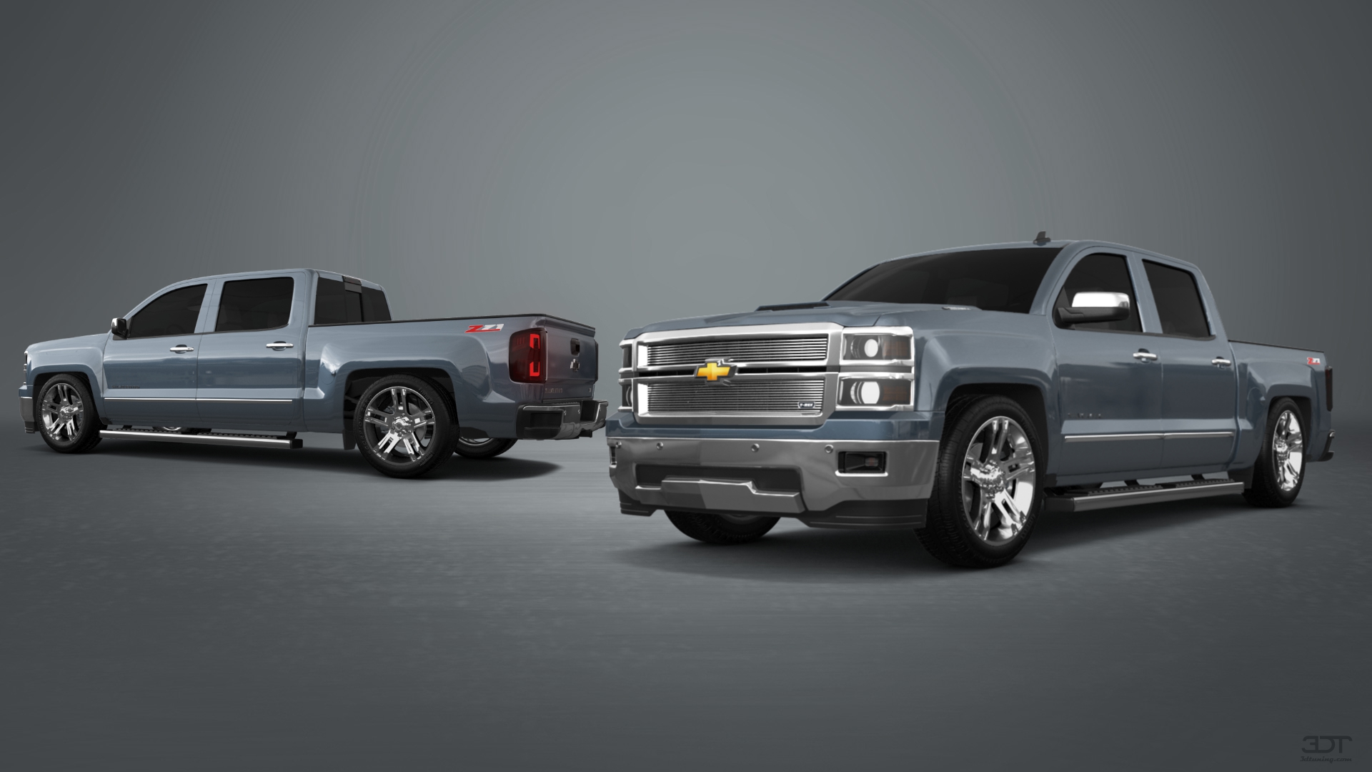 Chevrolet Silverado 1500 4 Door pickup truck 2014 tuning