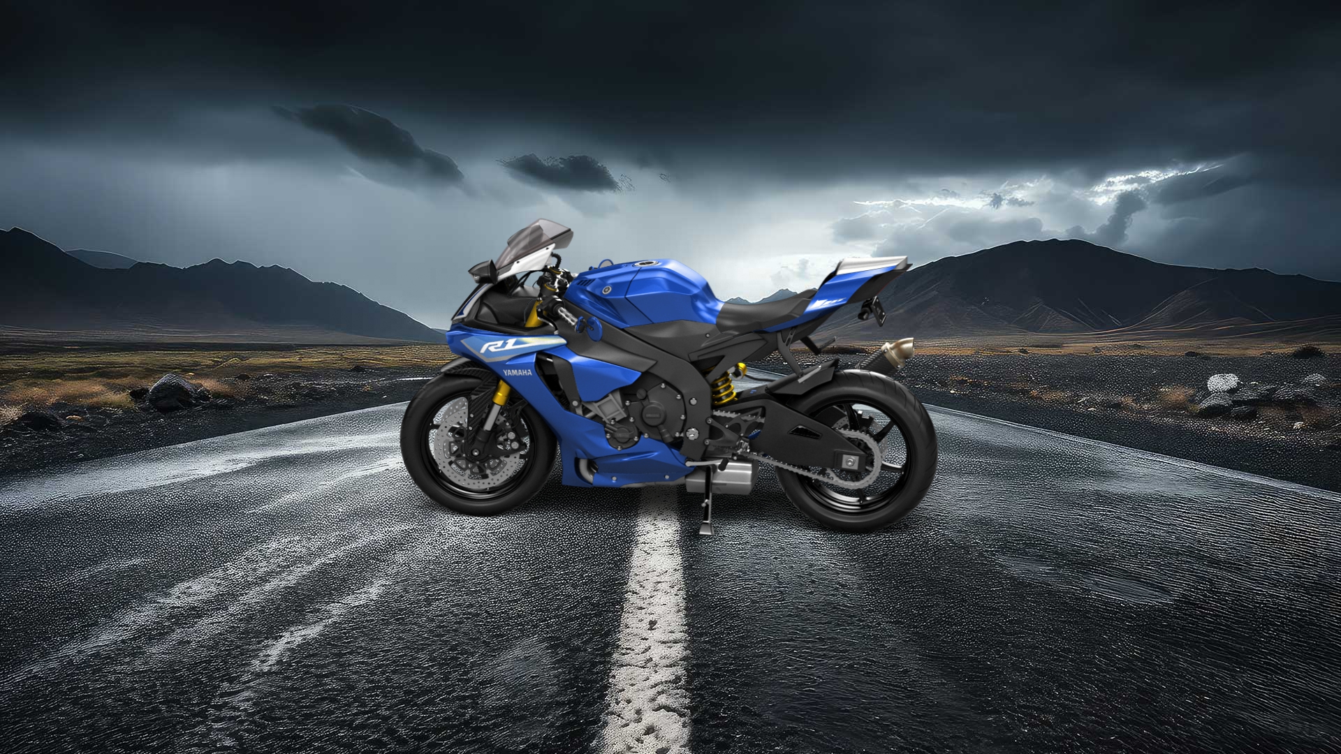 Yamaha YZF R1 Sport Bike 2015