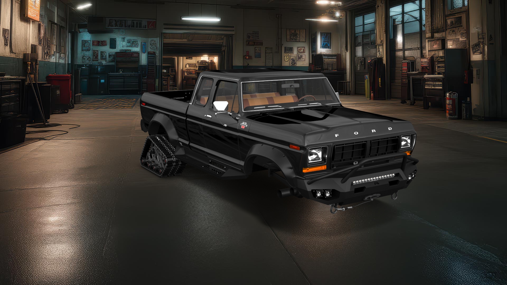 Ford F-150 SuperCab 2 Door pickup truck 1978 tuning