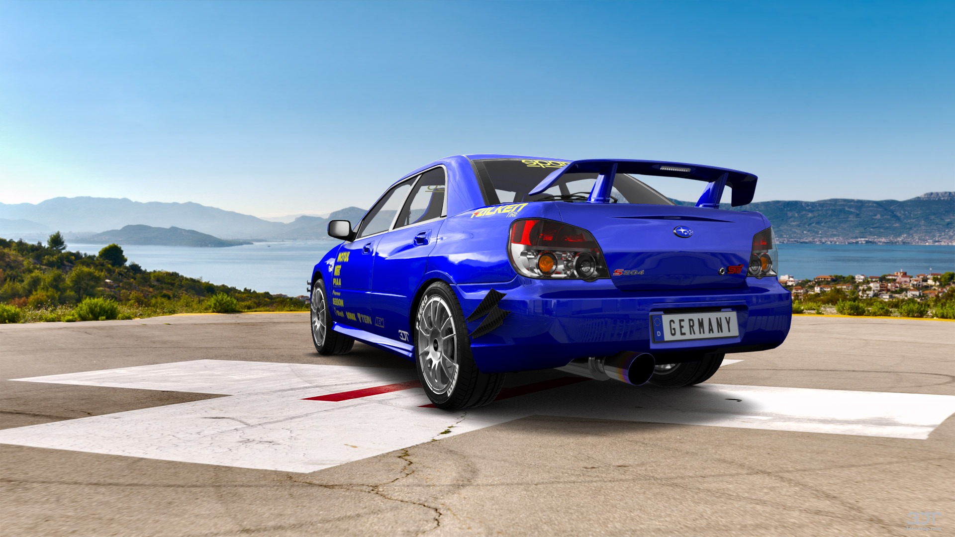 Subaru Impreza S204 4 Door Saloon 2006 tuning