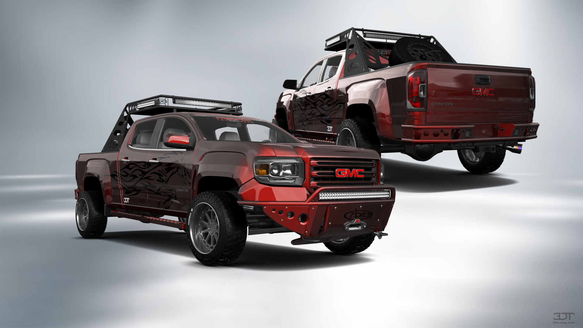 GMC Canyon Crew Cab 4 Door pickup truck 2015 tuning