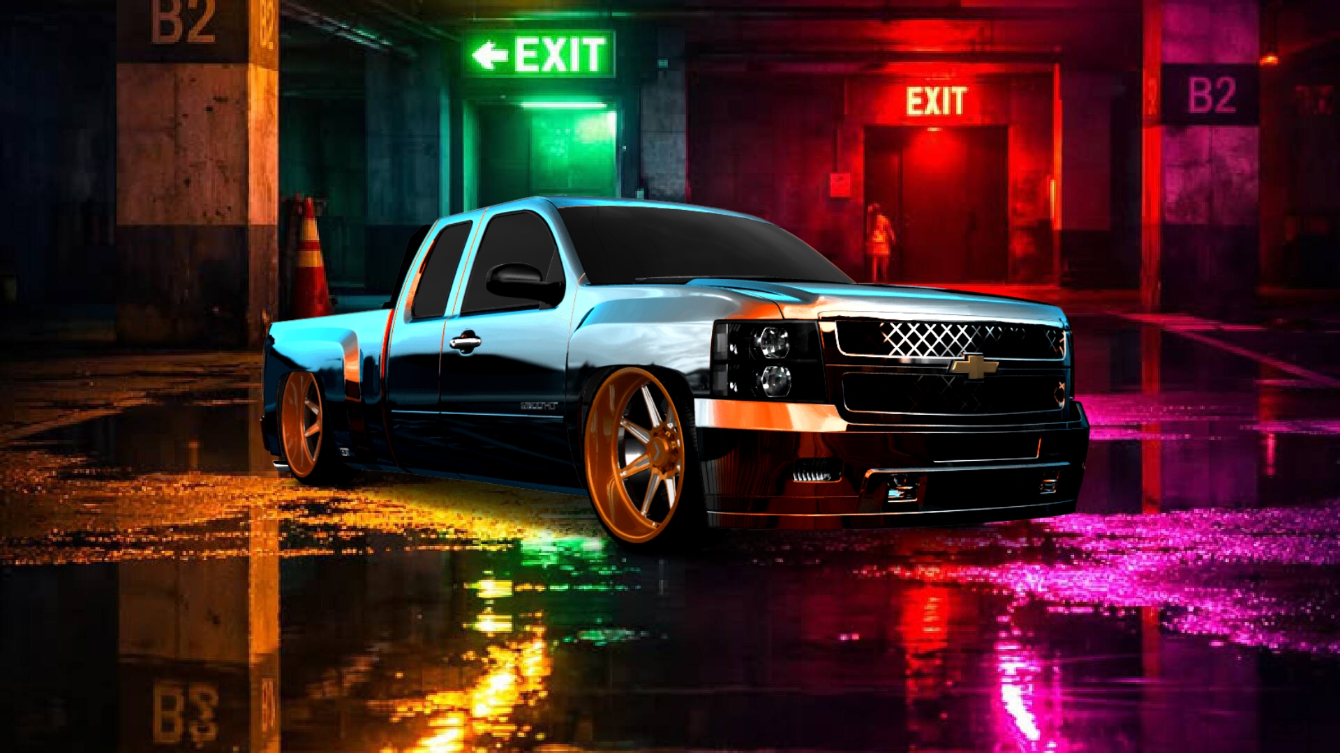 Chevrolet Silverado 2500 HD Extended Cab Pickup Truck 2007 tuning