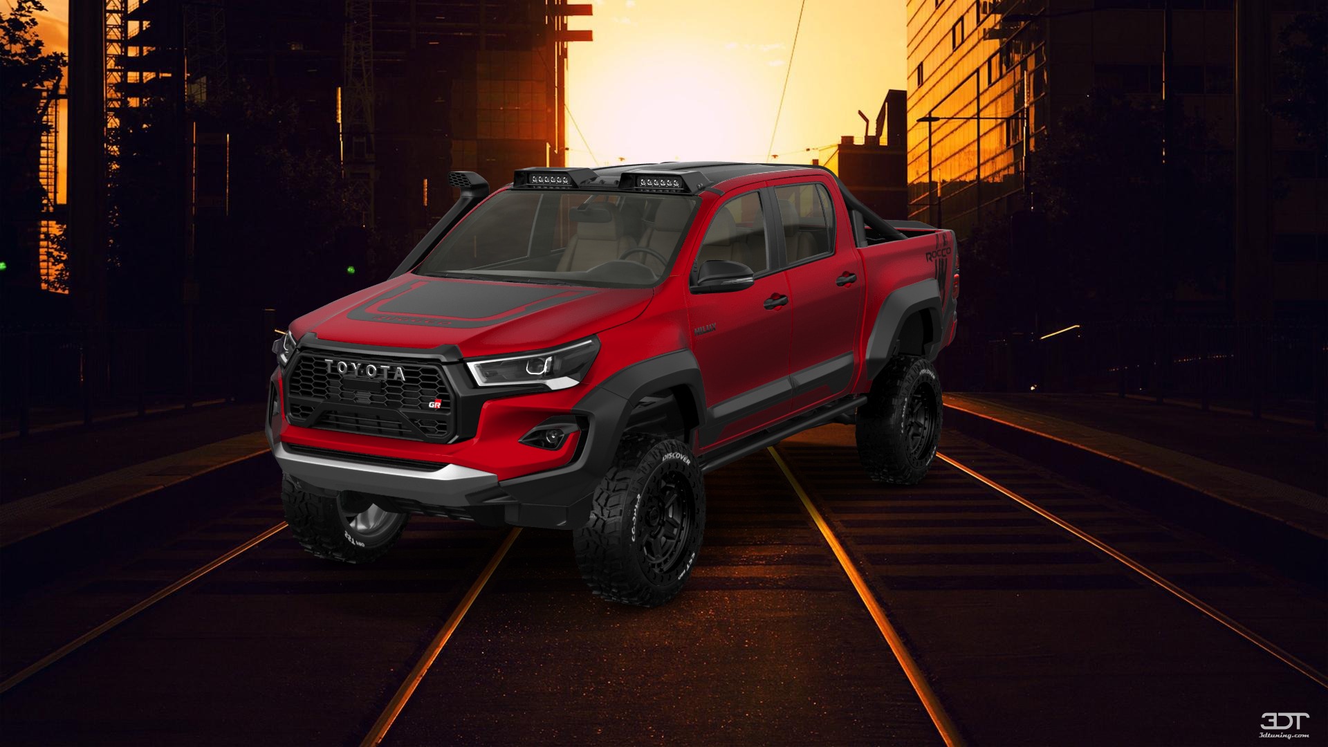 Toyota Hilux Double Cab 4 Door pickup truck 2015 tuning