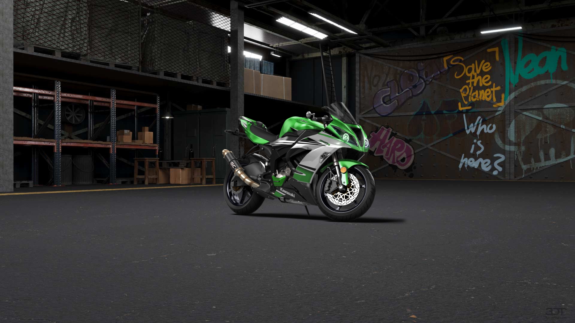 Kawasaki Ninja ZX 6R Sport Bike 2015