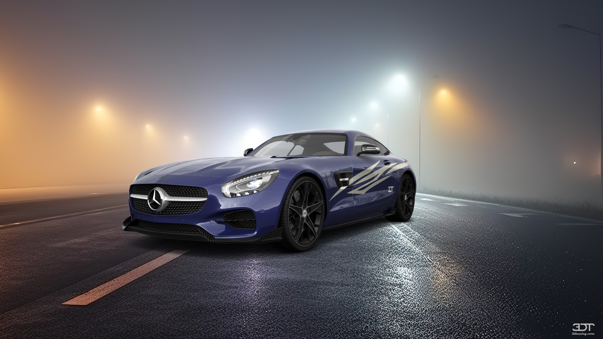 Mercedes AMG GT 2 door fastback coupe 2016