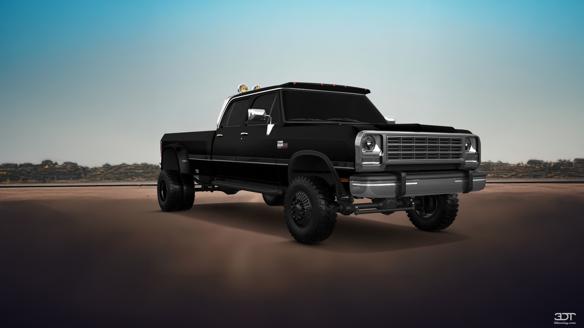 Dodge Ram 350 4 Door pickup truck 1991