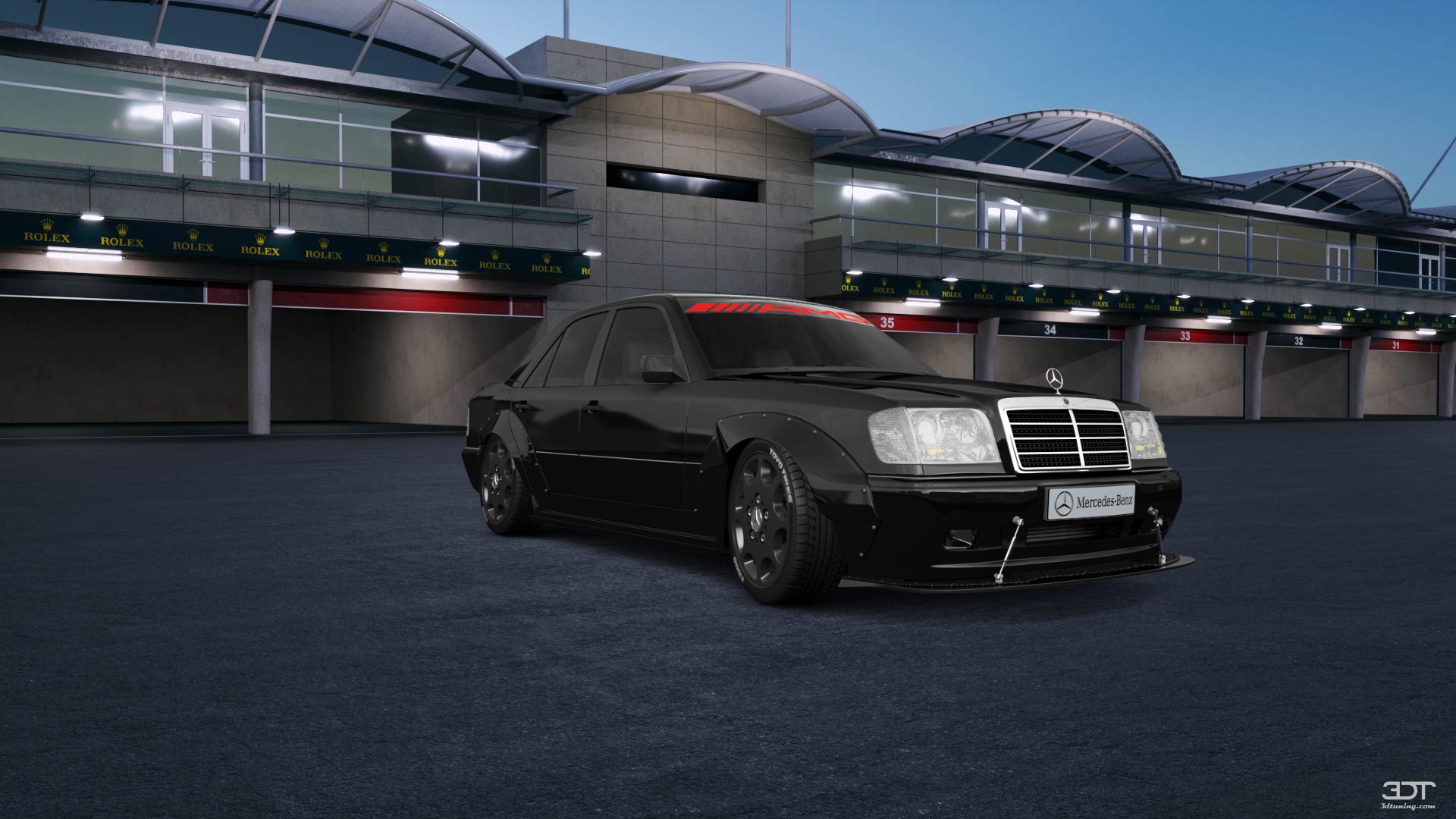 Mercedes E-Class Sedan 1984 tuning