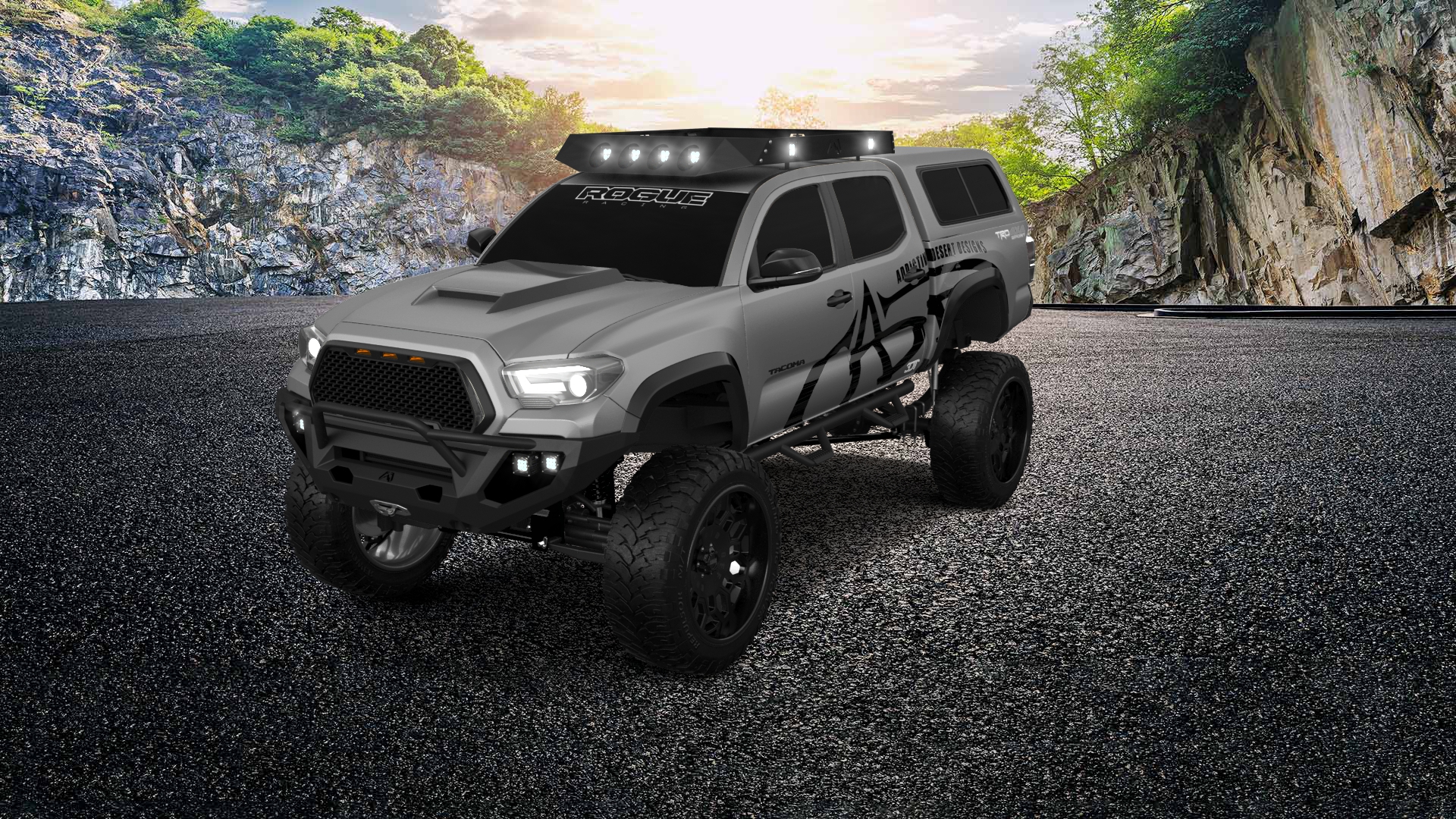 Toyota Tacoma Challenge 4 Door pickup truck 4018