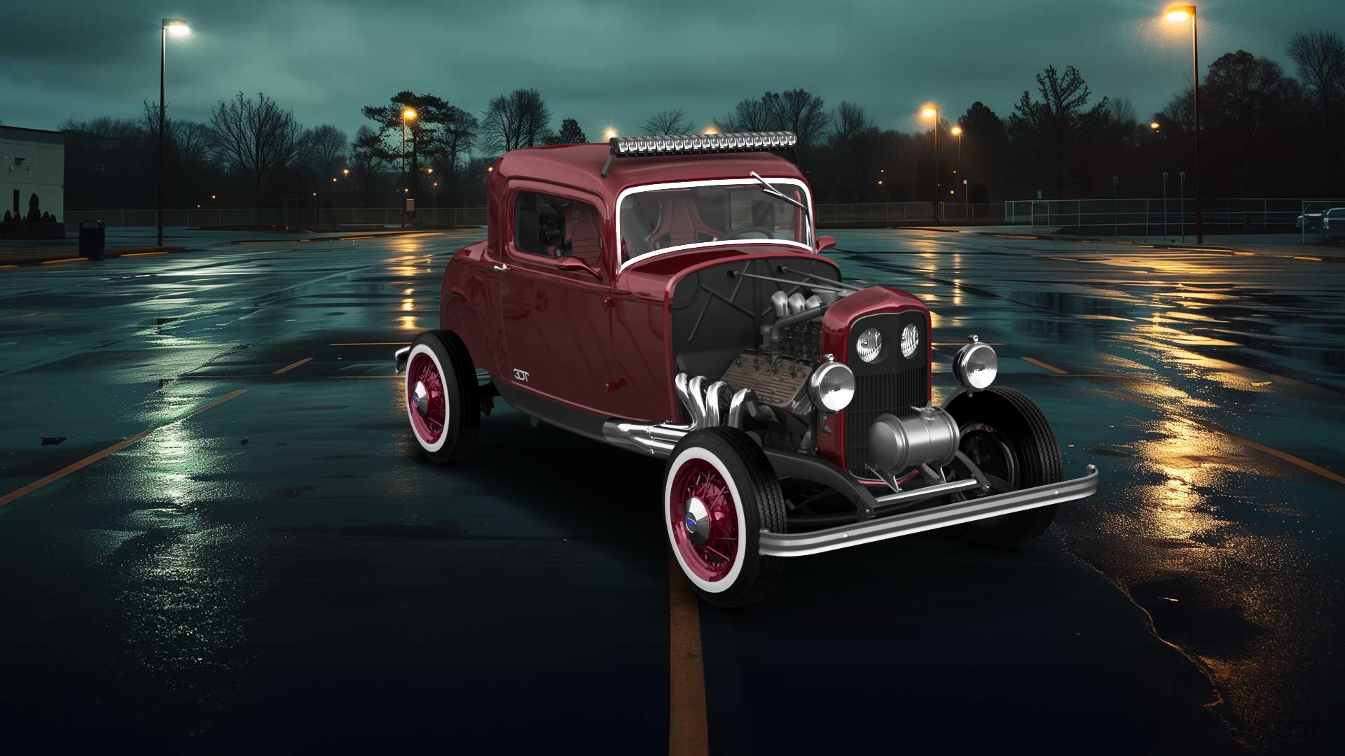 Ford Model B Deluxe 2 Door Coupe 1932