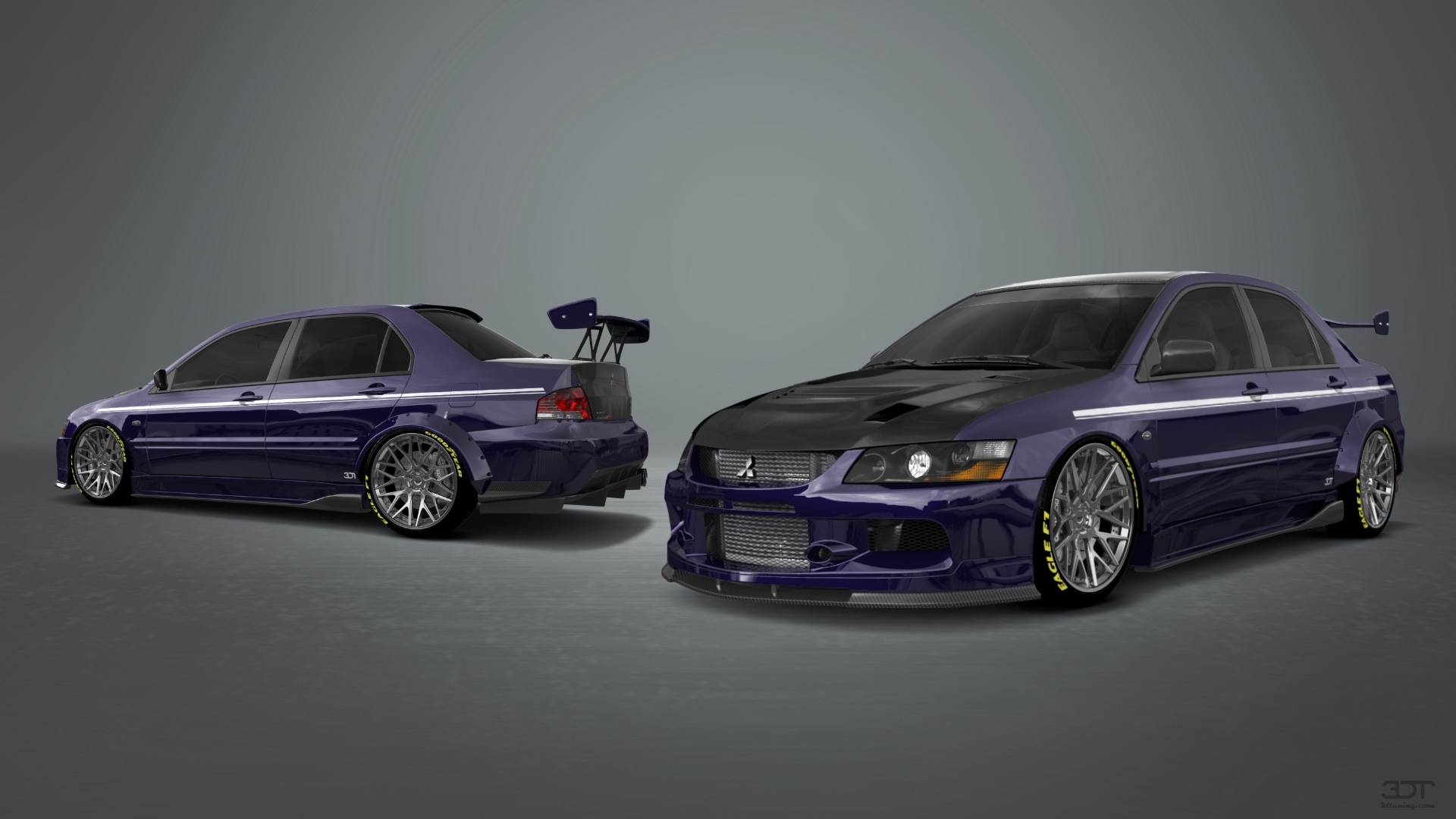 Mitsubishi Lancer Evo IX 4 Door Saloon 2005 tuning