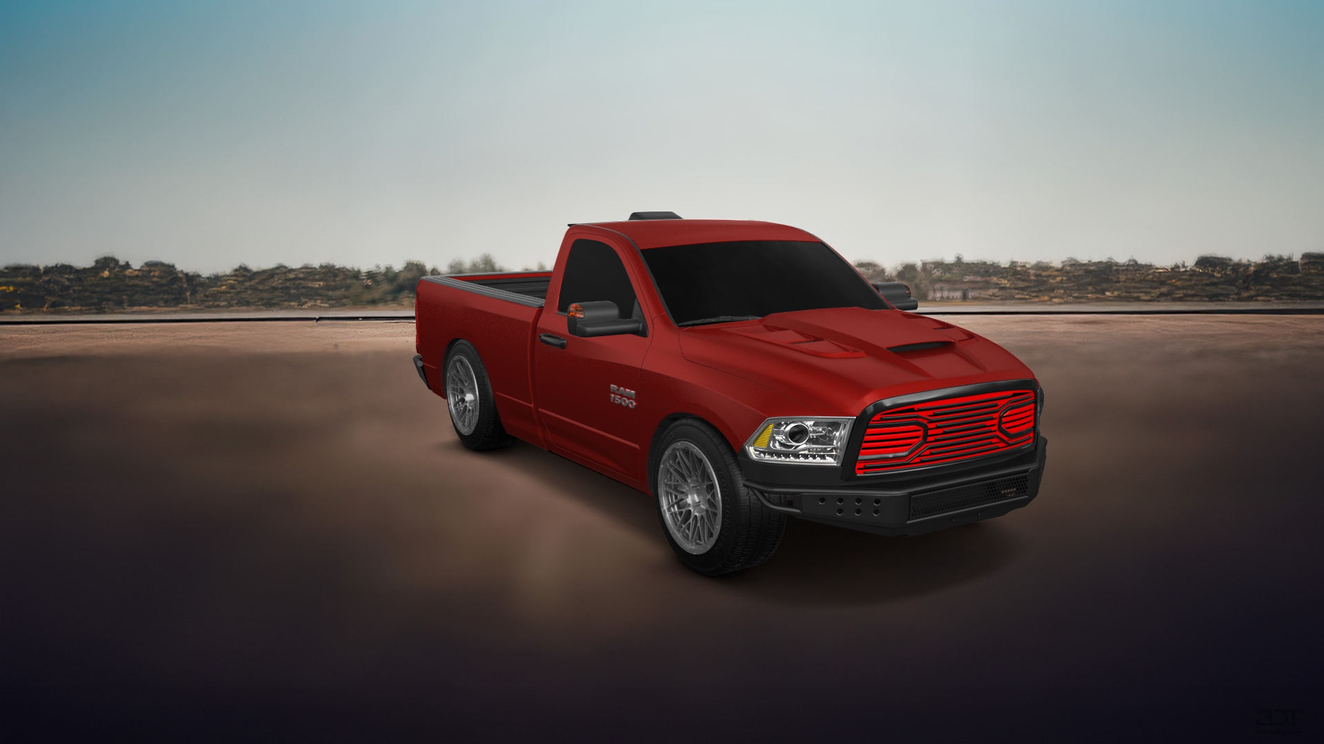 Dodge Ram 1500 6.4' box Regular Cab 2 Door pickup truck 2009 tuning
