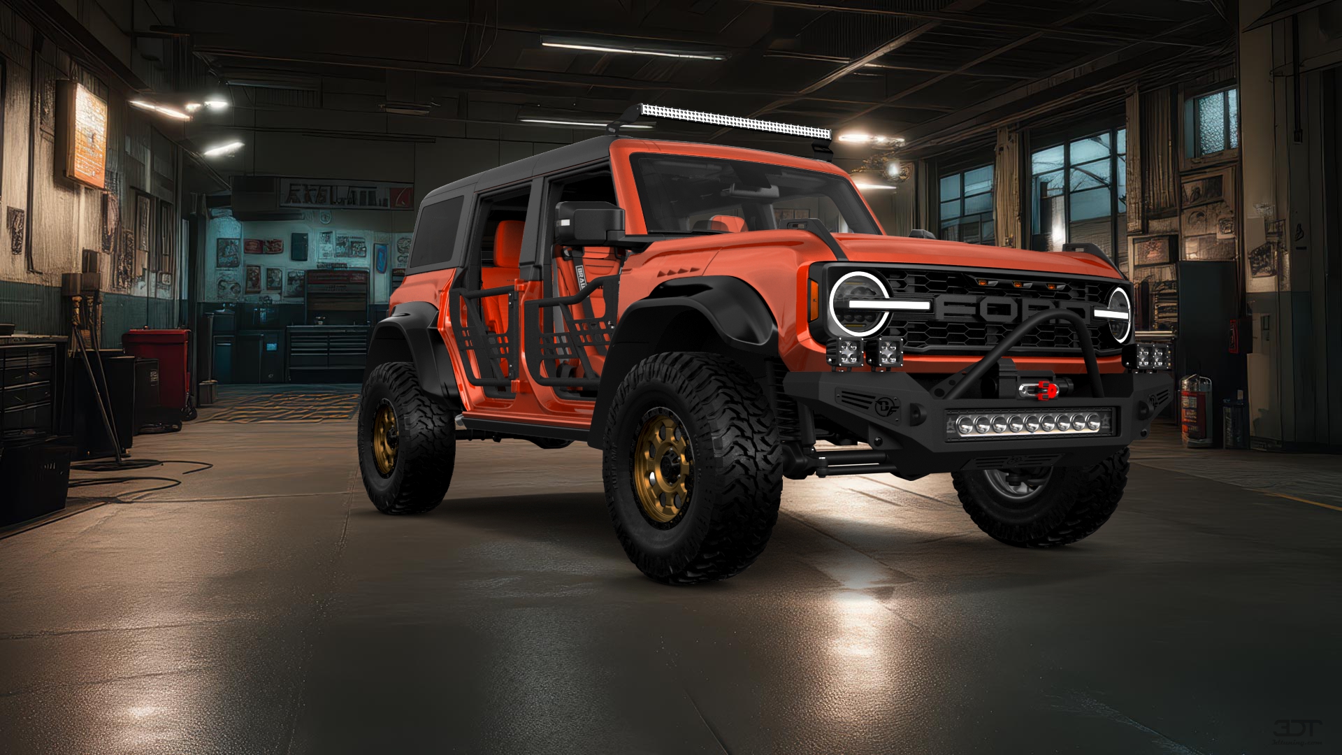 Ford Bronco Raptor 4 Door pickup truck 2022 tuning