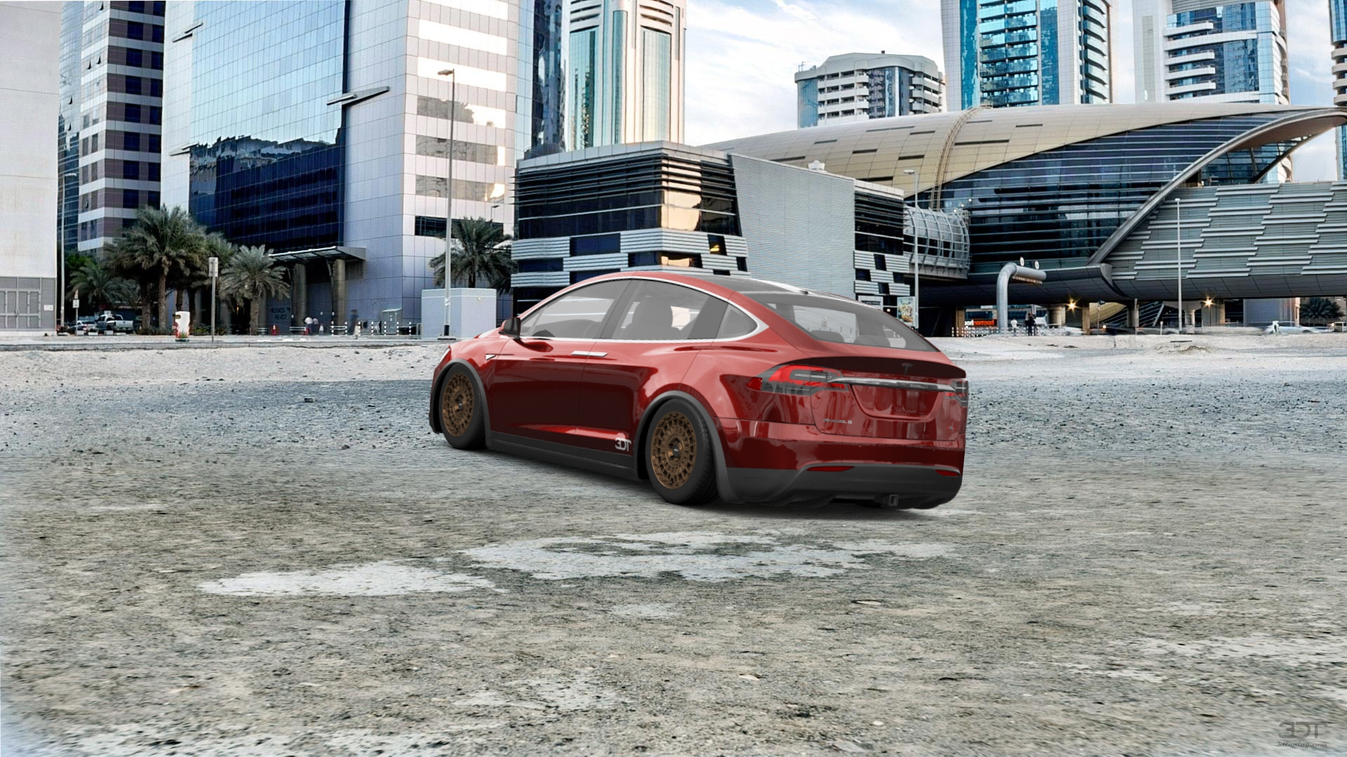 Tesla Model X 5 Door SUV 2017 tuning