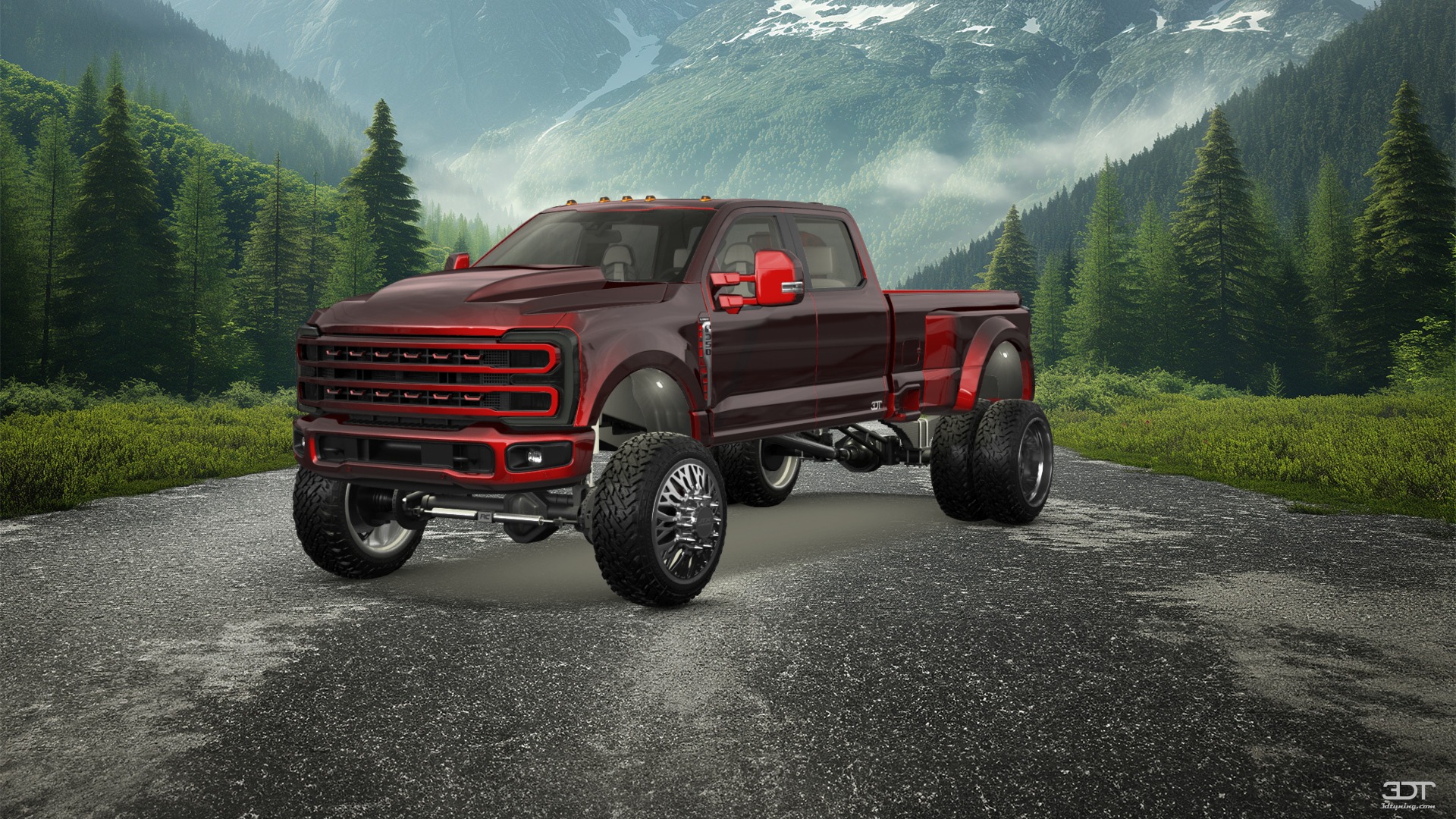 Ford F-350 DRW Crew Cab 4 Door pickup truck 2023 tuning