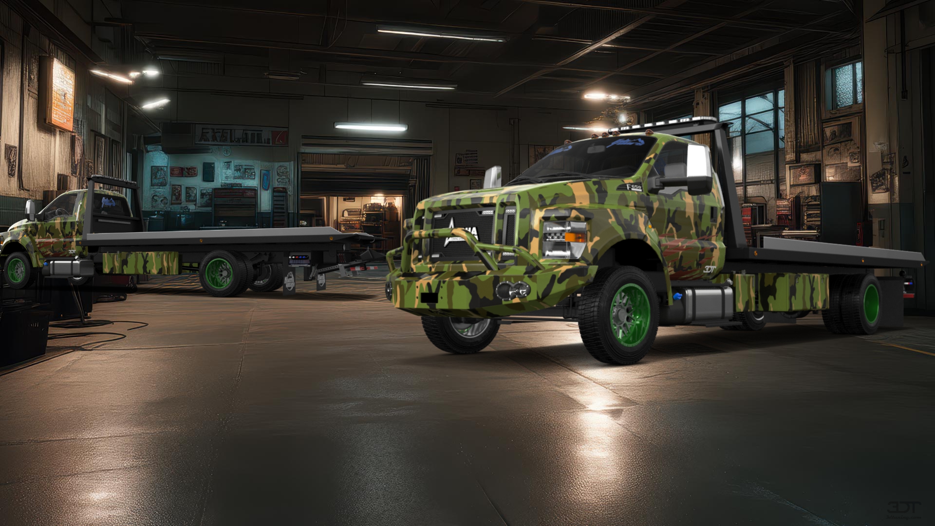 Ford F-650 Tow Truck Pickup 2016 tuning