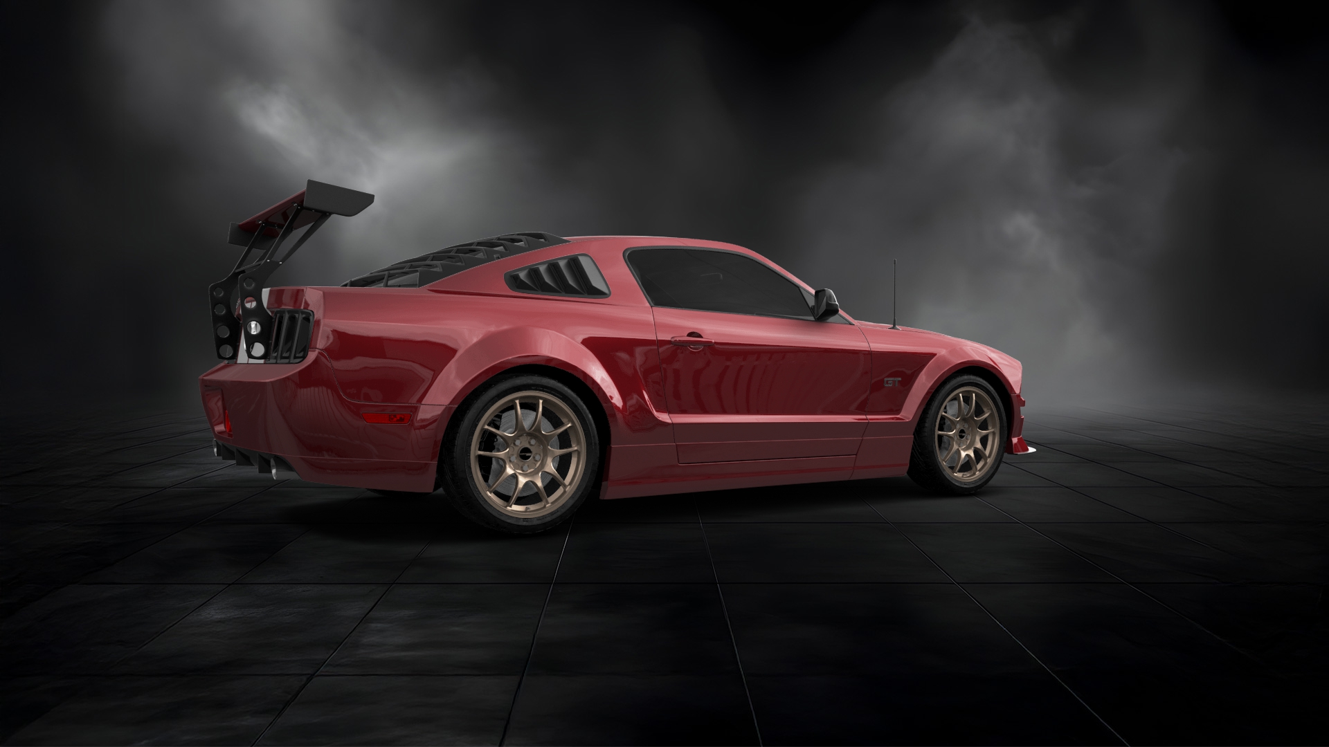 Ford Mustang 2 Door Coupe 2006 tuning